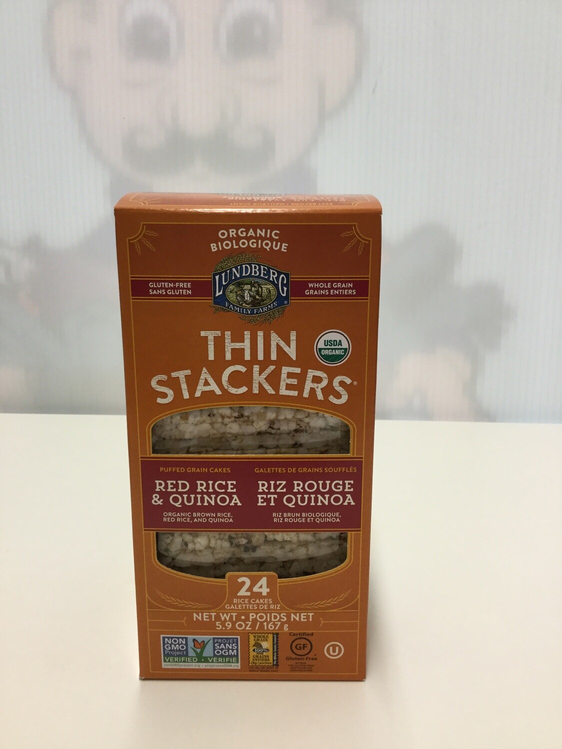 LUNDBERG Thin Stackers Red Rice / Quinoa LUNDBERG Thin Stackers Red Rice / Quinoa