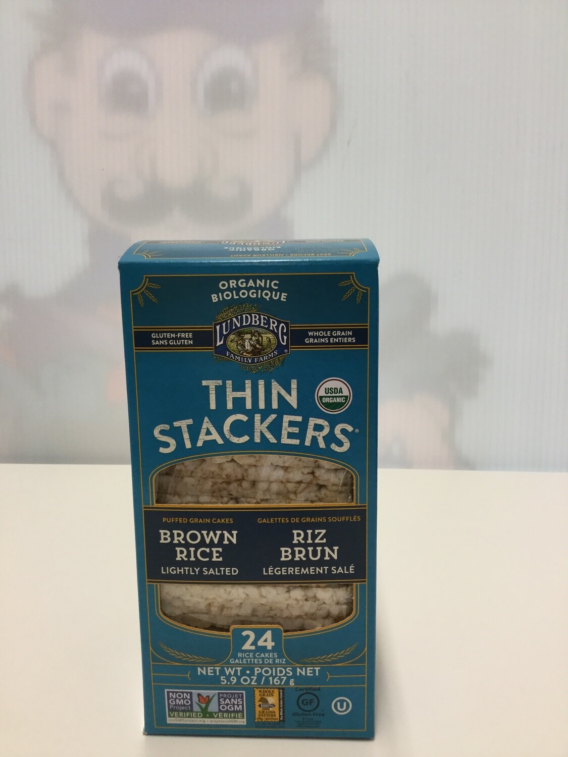 LUNDBERG Thin Stackers Brown Rice LUNDBERG Thin Stackers Brown Rice