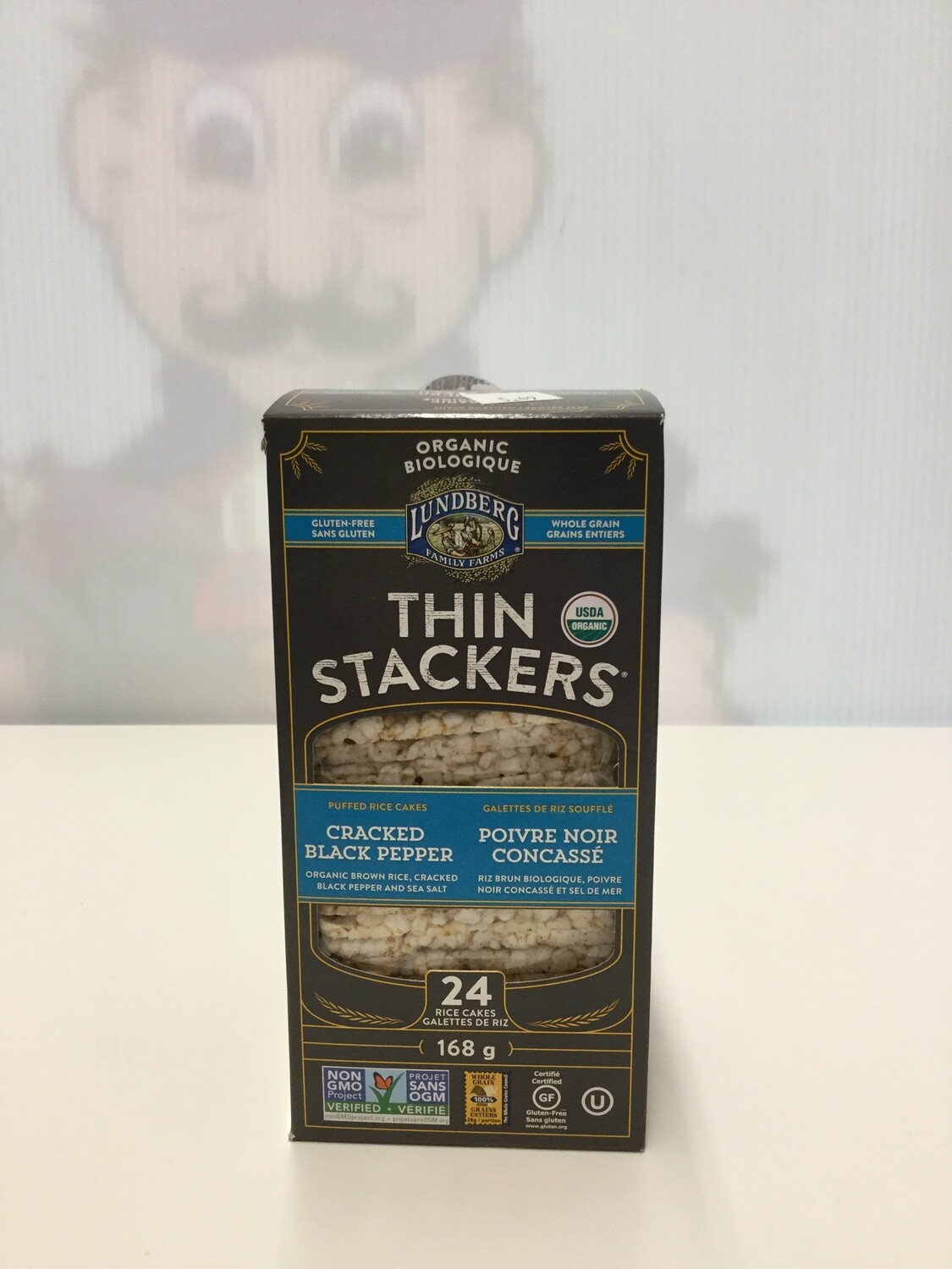 LUNDBERG Thin Stackers Black Pepper LUNDBERG Thin Stackers Black Pepper