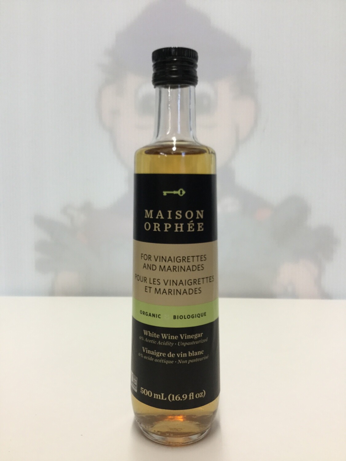 MAISON ORPHEE White Wine Vinegar 500ml MAISON ORPHEE White Wine Vinegar 500ml