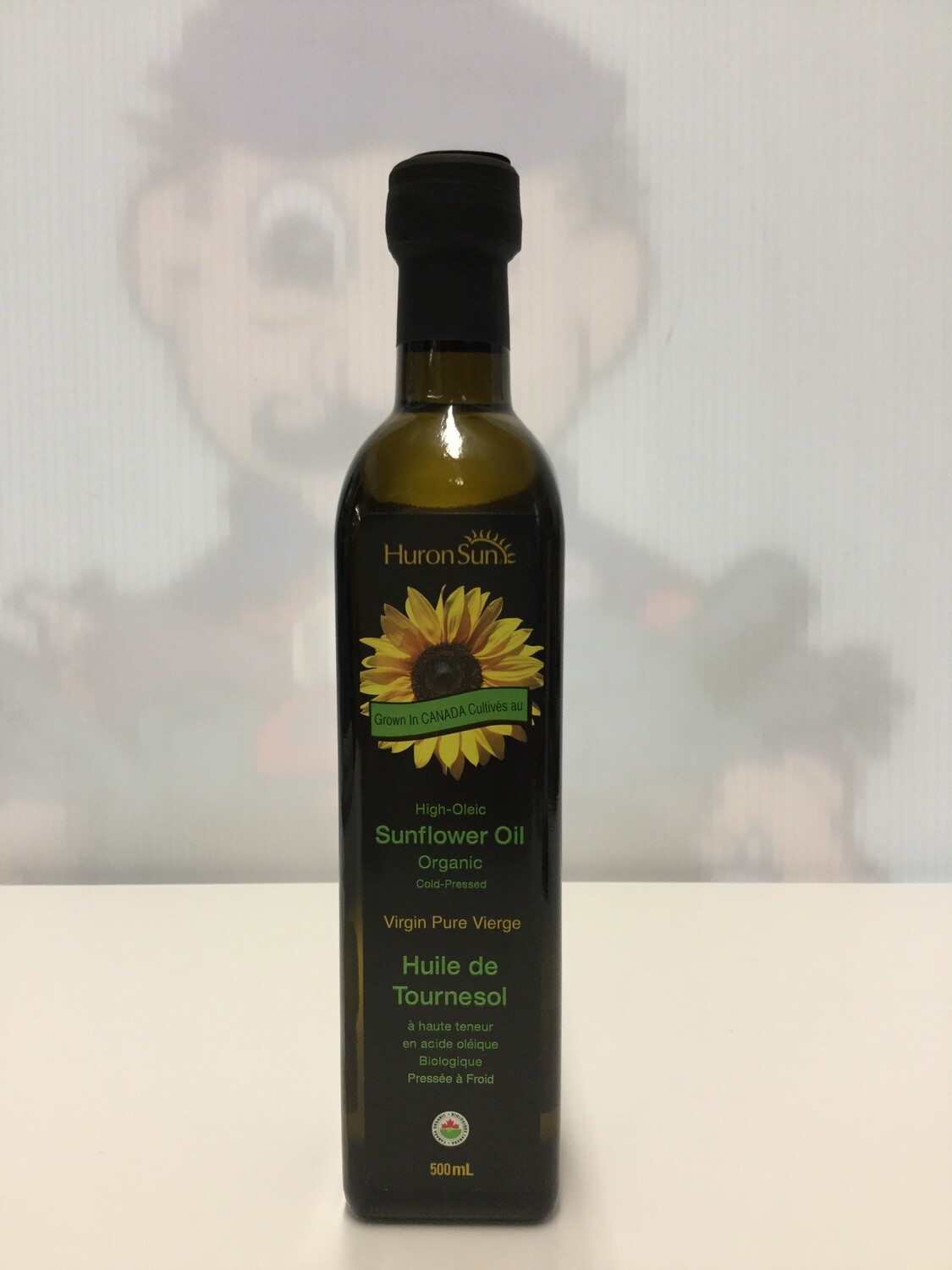 HURON SUN Sunflower Oil - Virgin 500ml HURON SUN Sunflower Oil - Virgin 500ml