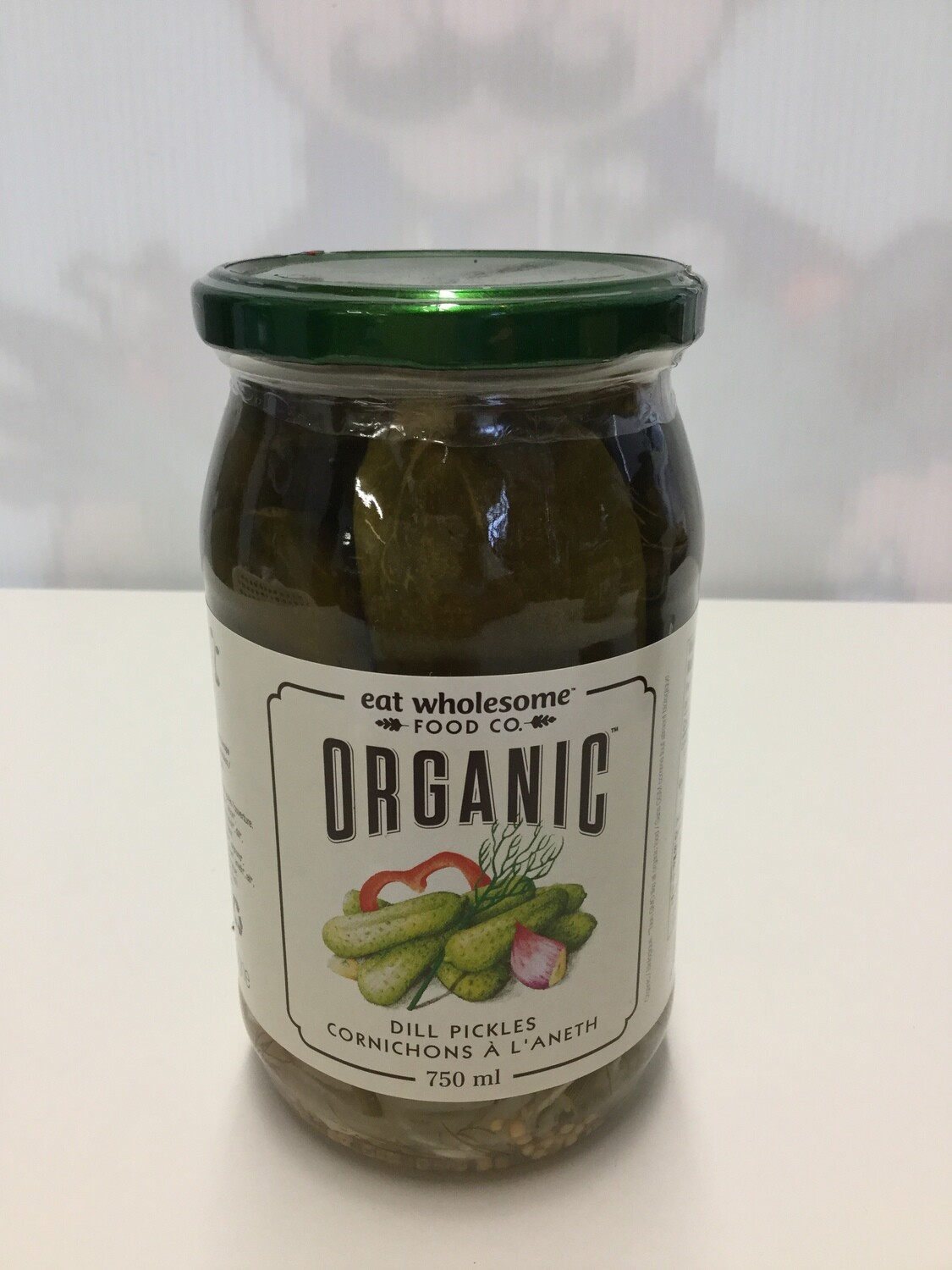 EAT WHOLESOME Dill Pickles 750ml EAT WHOLESOME Dill Pickles 750ml