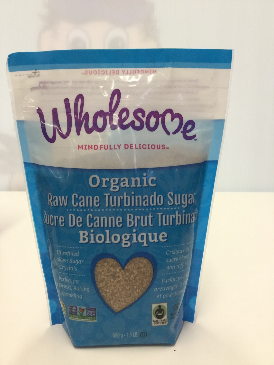 WHOLESOME Raw Cane Turbinado Sugar Organic WHOLESOME Raw Cane Turbinado Sugar Organic