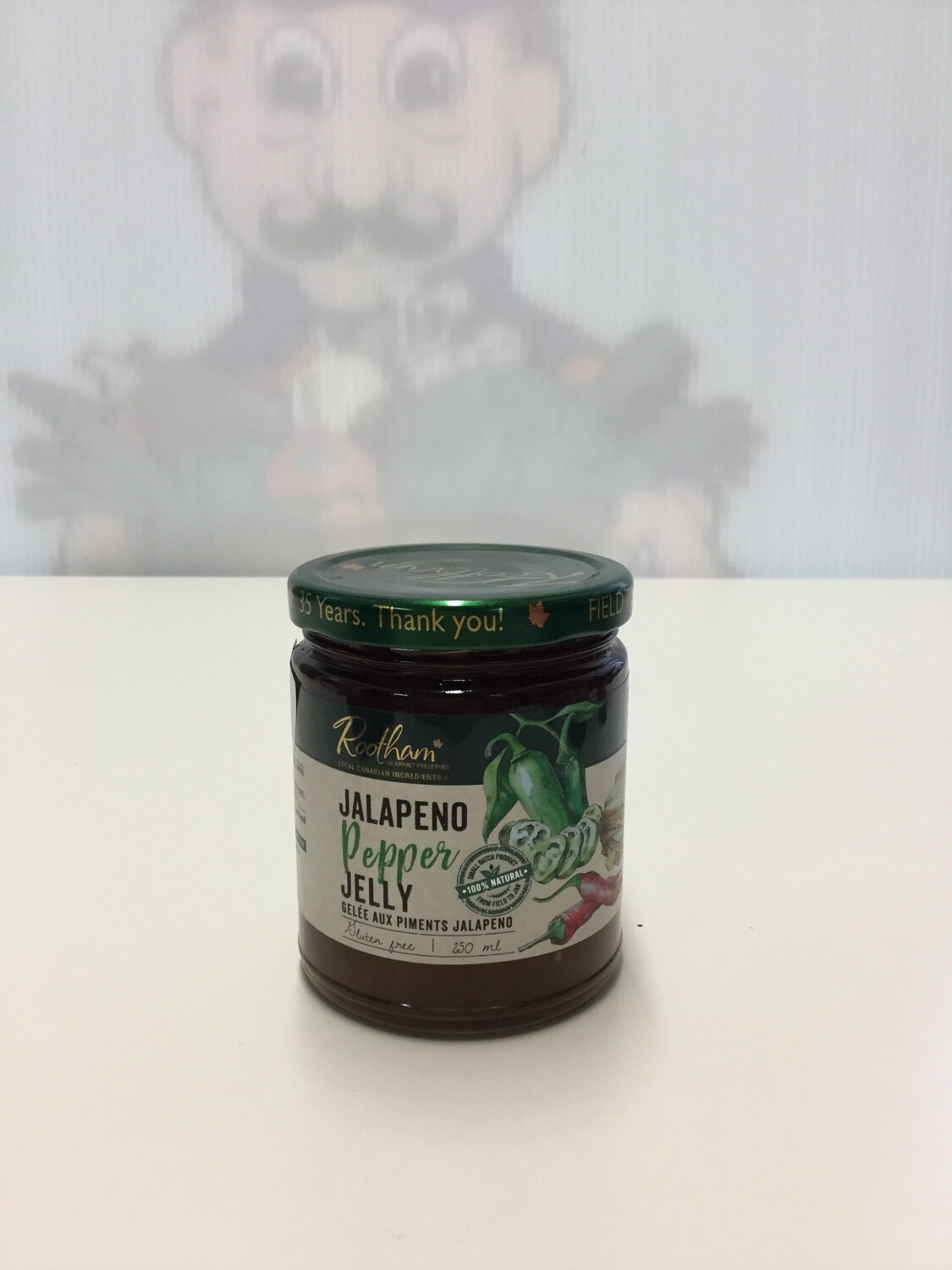 ROOTHAMS Jalapeno Pepper Jelly 250ml ROOTHAMS Jalapeno Pepper Jelly 250ml