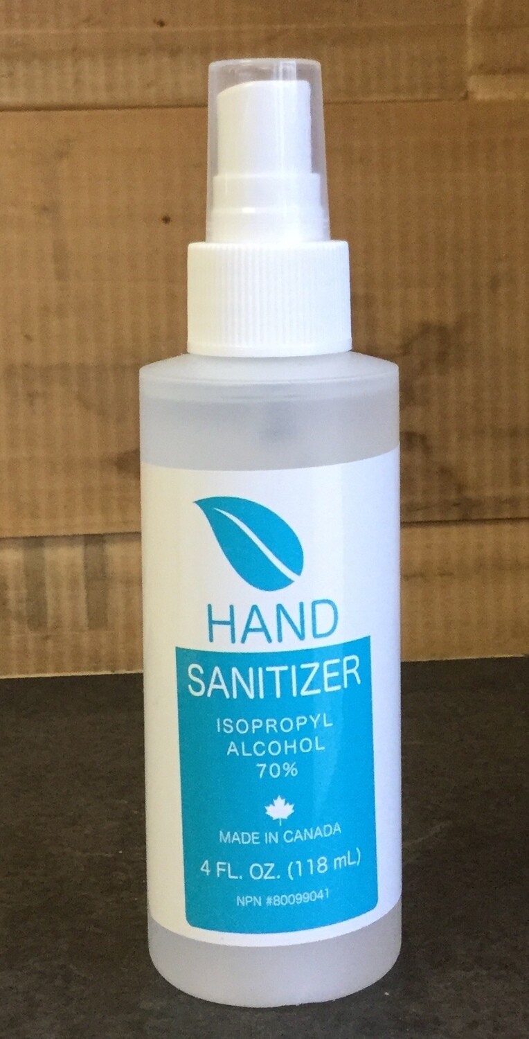 HAND SANITIZER 4OZ HAND SANITIZER 4OZ