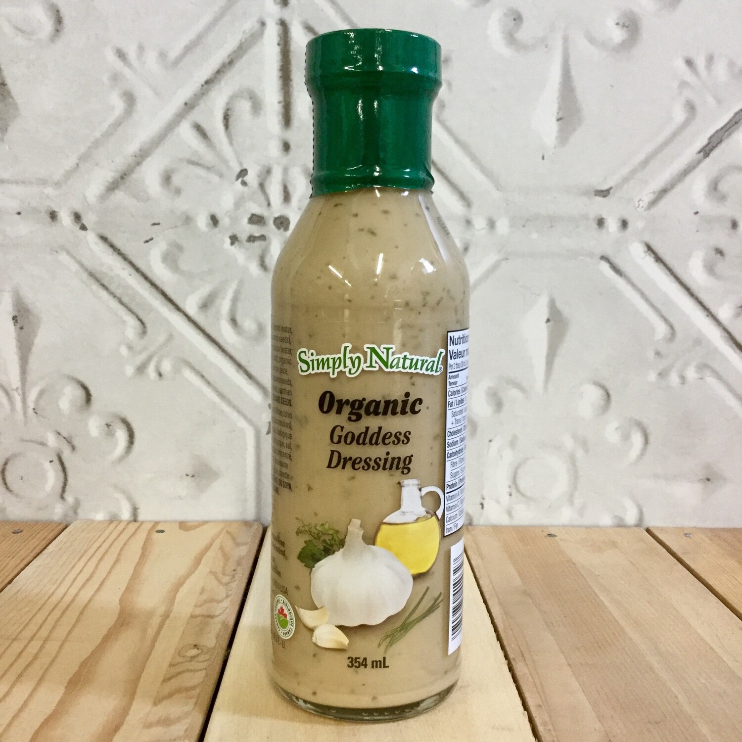 SIMPLY NATURAL Goddess Dressing 354mL SIMPLY NATURAL Goddess Dressing 354mL
