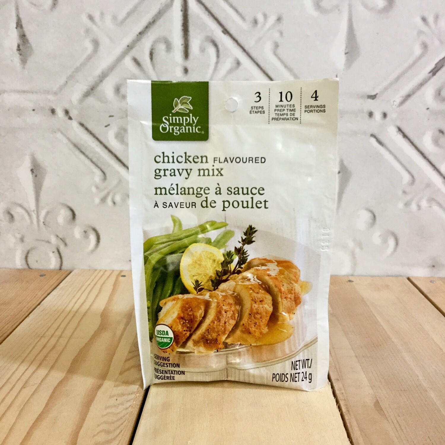 SIMPLY ORGANIC Chicken Flav Grvy Mix 24g SIMPLY ORGANIC Chicken Flav Grvy Mix 24g