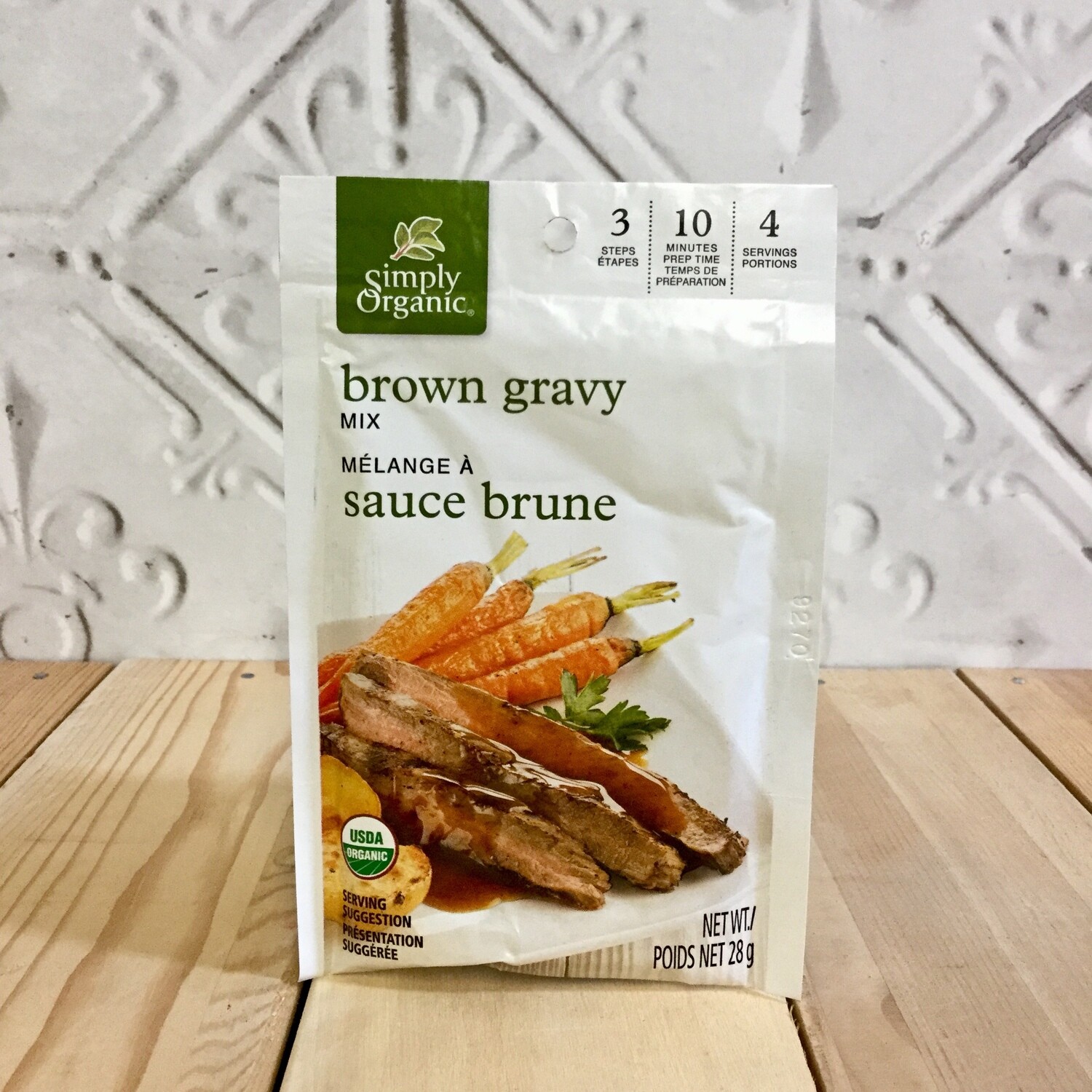 SIMPLY ORGANIC Brn Gravy Mix 28g SIMPLY ORGANIC Brn Gravy Mix 28g