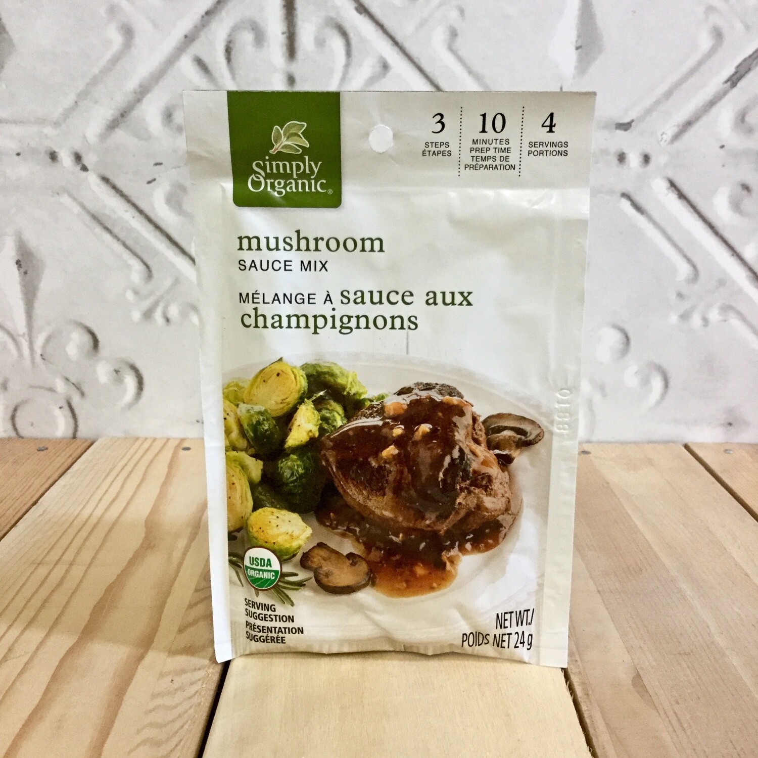 SIMPLY ORGANIC Mushroom Sauce Mix 24g SIMPLY ORGANIC Mushroom Sauce Mix 24g