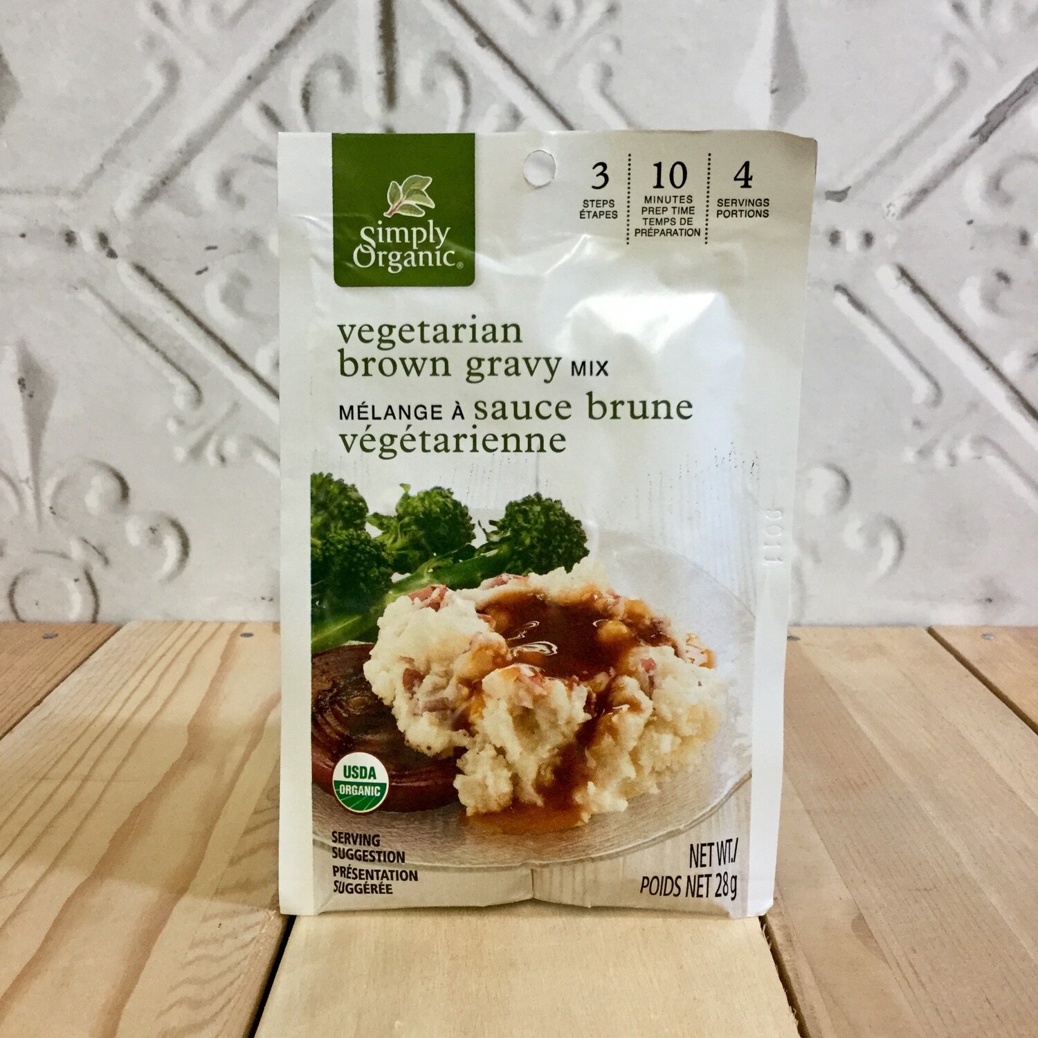 SIMPLY ORGANIC Veg Brown Gravy Mix 28g SIMPLY ORGANIC Veg Brown Gravy Mix 28g