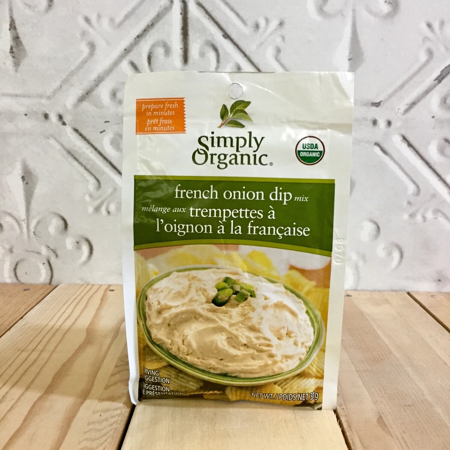 SIMPLY ORGANIC French Onion Mix 31g SIMPLY ORGANIC French Onion Mix 31g
