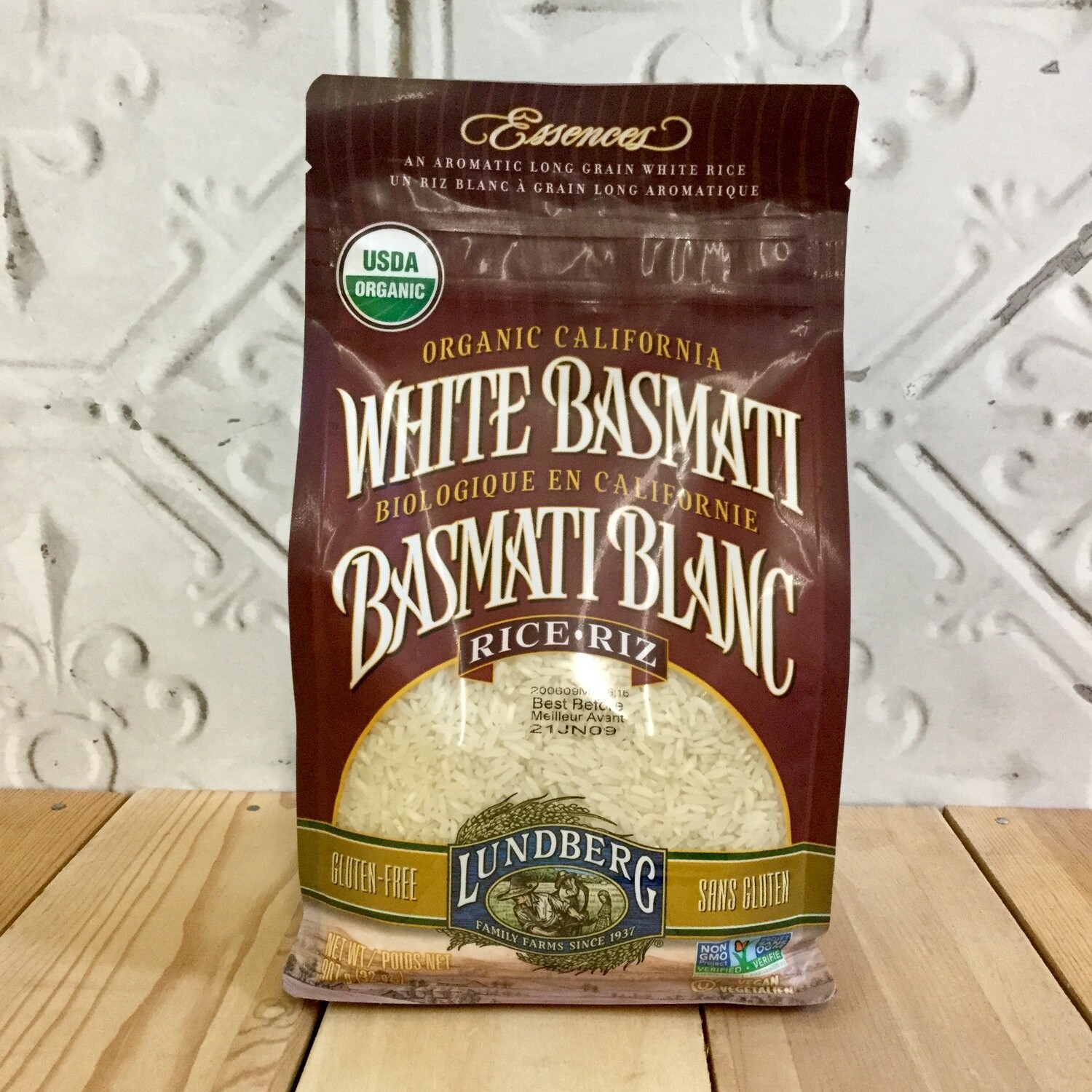 LUNDBERG Rice White Basmati 907g LUNDBERG Rice White Basmati 907g
