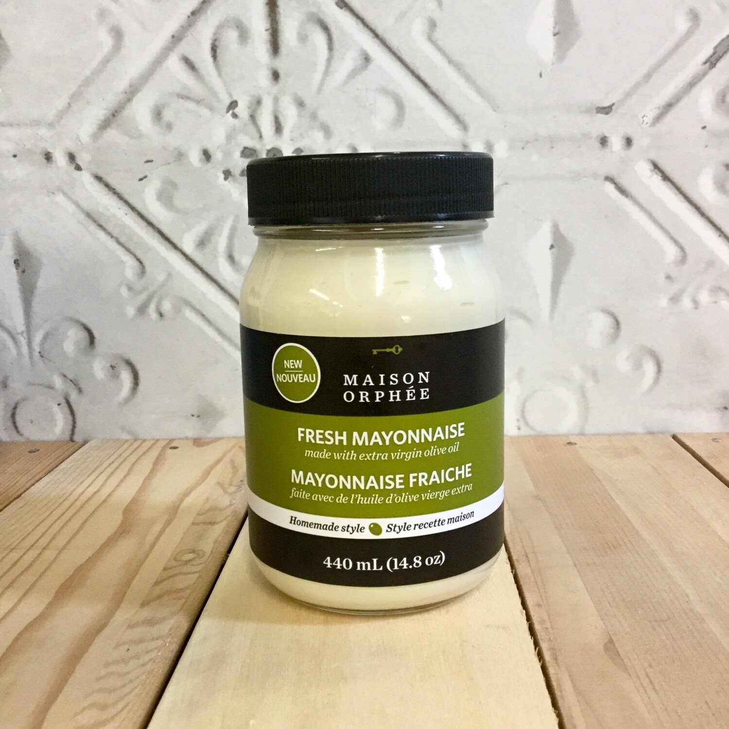 MAISON ORPHEE Fresh Mayo with Olive Oil 440mL MAISON ORPHEE Fresh Mayo with Olive Oil 440mL