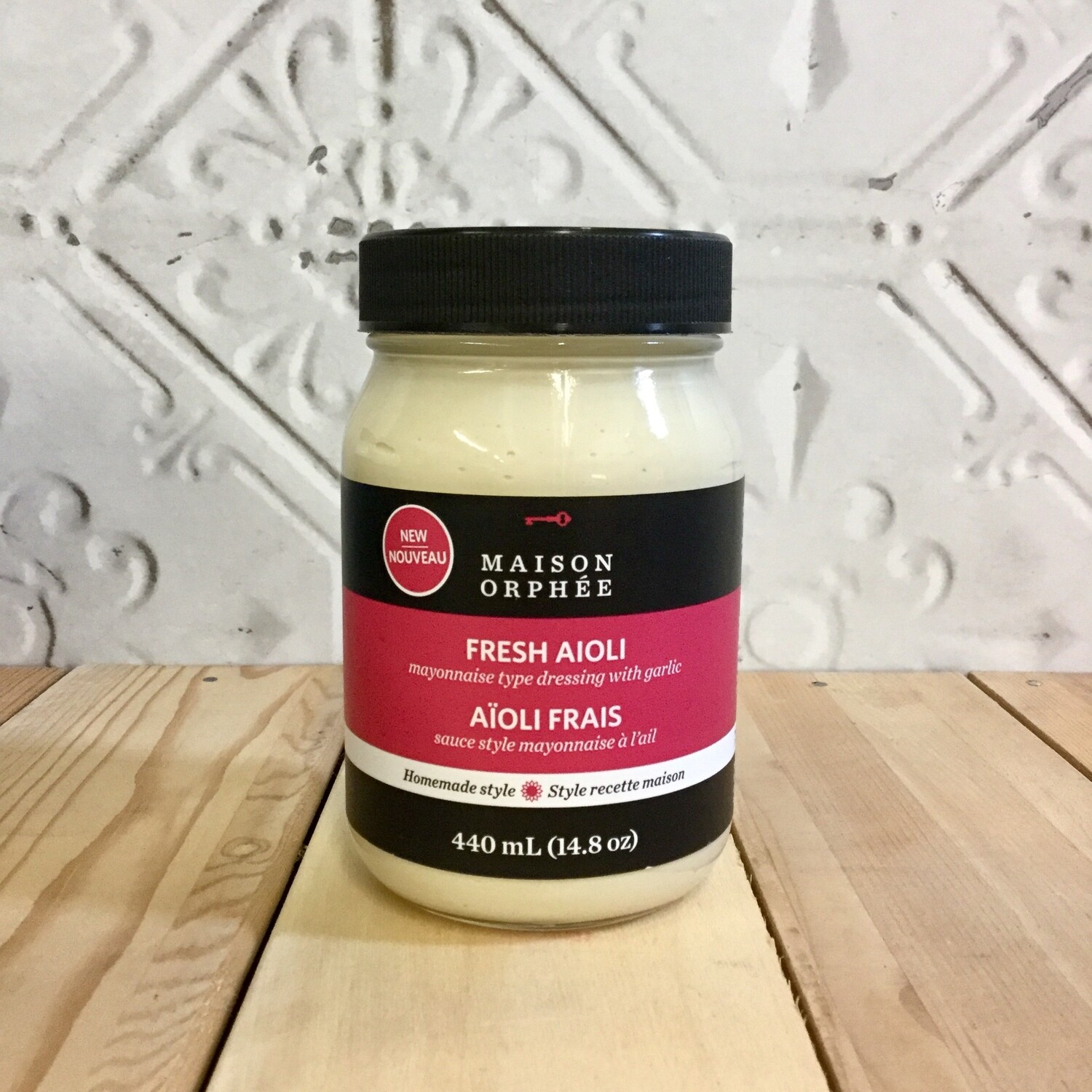 MAISON ORPHEE Aioli Mayo 440ml MAISON ORPHEE Aioli Mayo 440ml