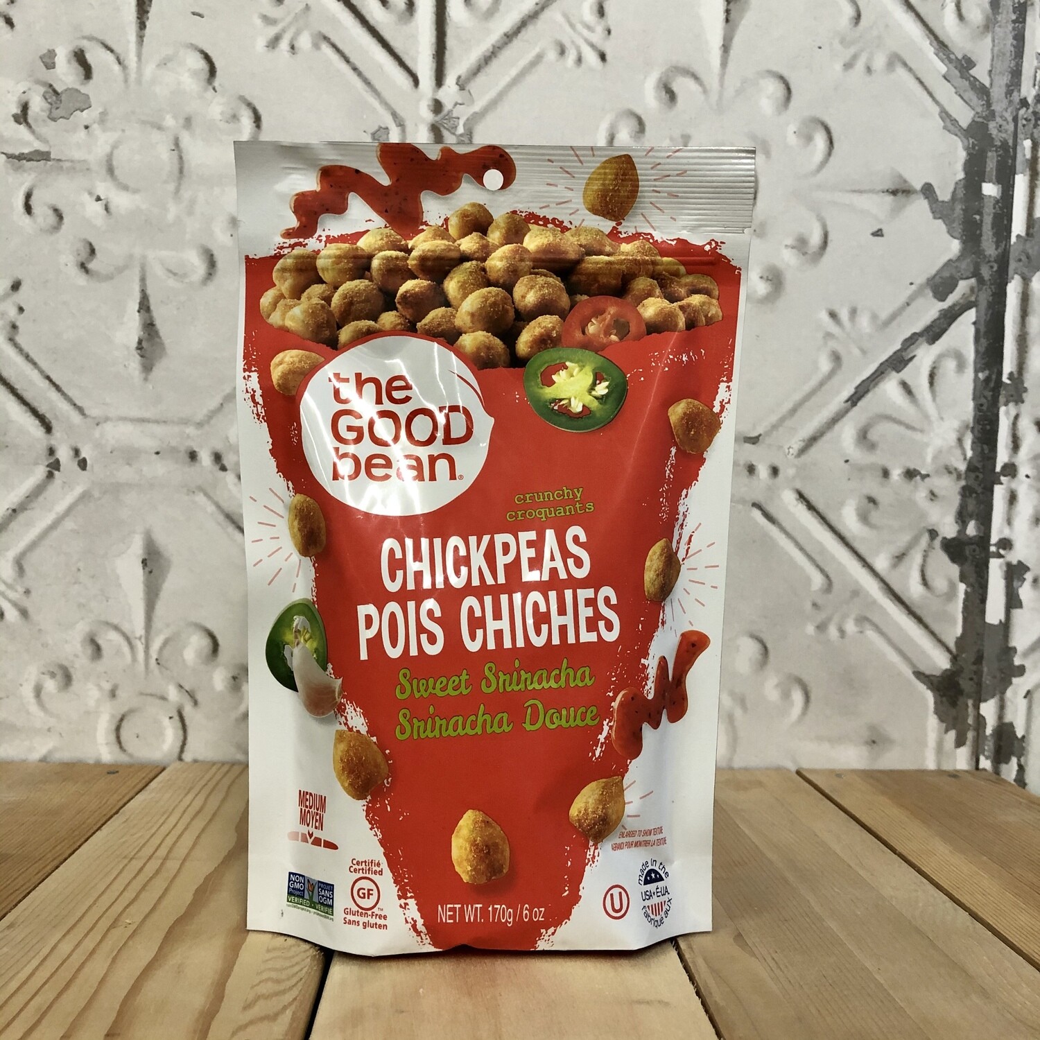 GOOD BEAN Chickpeas Sriracha GOOD BEAN Chickpeas Sriracha