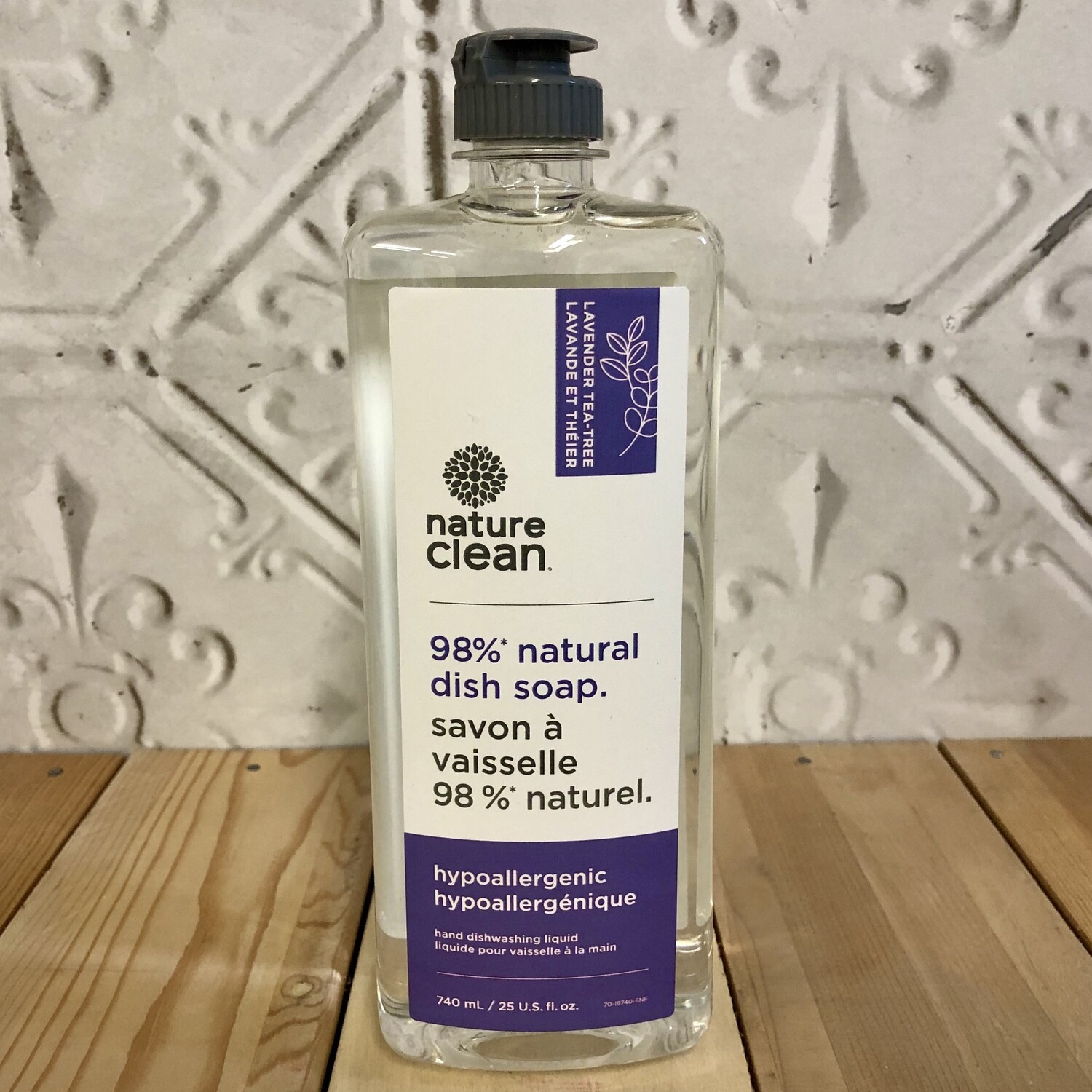 NATURE CLEAN Dish Soap 740ml Lavender NATURE CLEAN Dish Soap 740ml Lavender