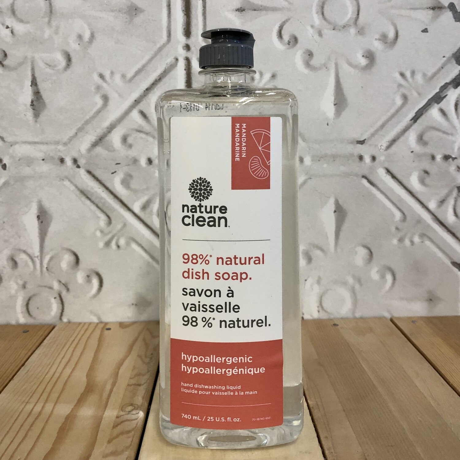 NATURE CLEAN Dish Soap 740ml Mandarin NATURE CLEAN Dish Soap 740ml Mandarin