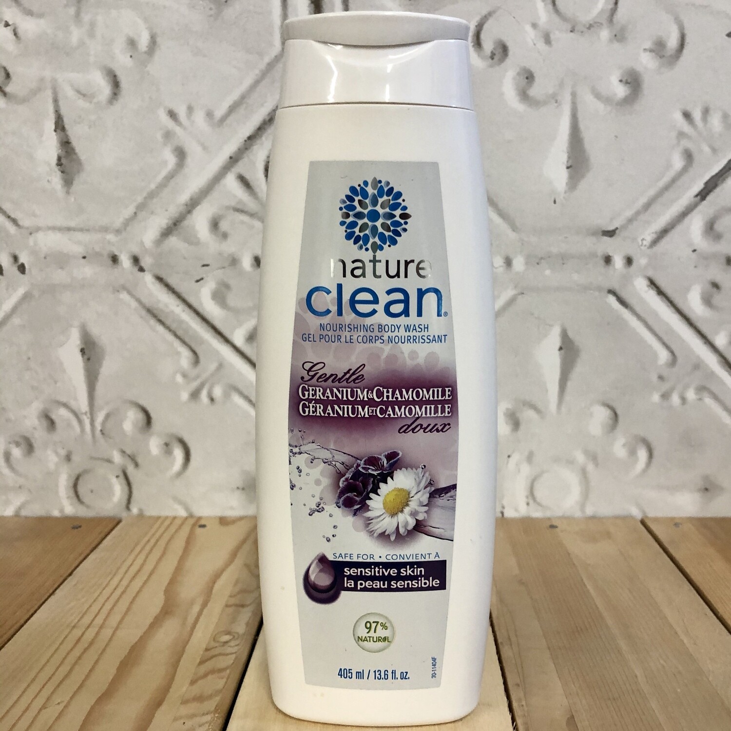NATURE CLEAN Geranium & Chamomile Body Wash 405ml NATURE CLEAN Geranium & Chamomile Body Wash 405ml