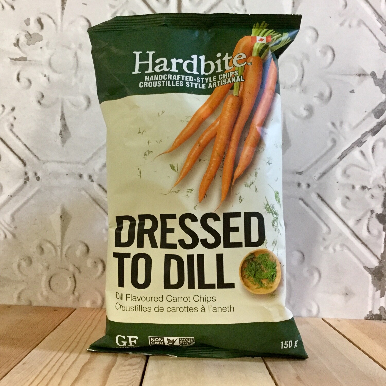 HARDBITE Chips Dressed to Dill Carrot 150g HARDBITE Chips Dressed to Dill Carrot 150g