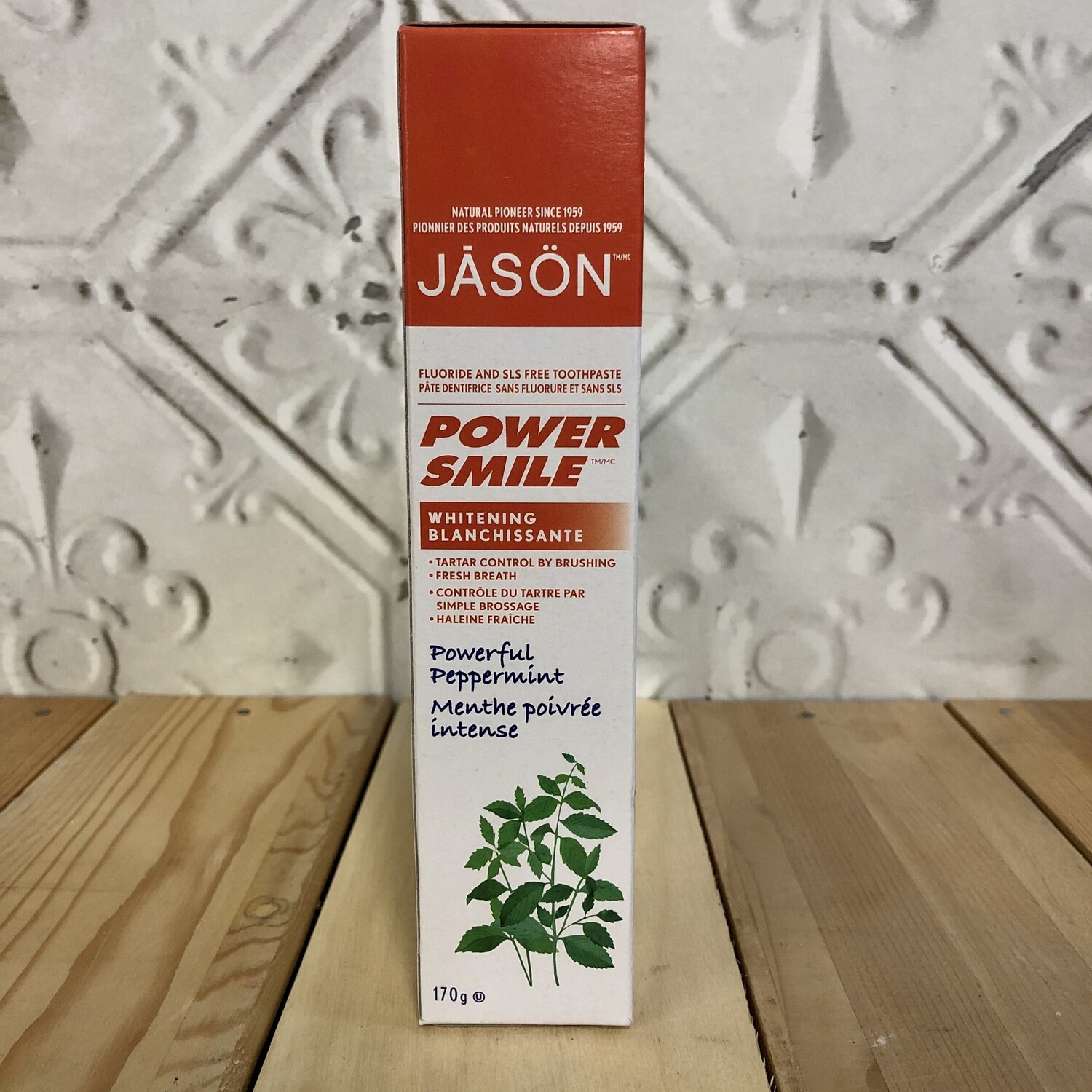 JASON Toothpaste Power Smile 170g JASON Toothpaste Power Smile 170g