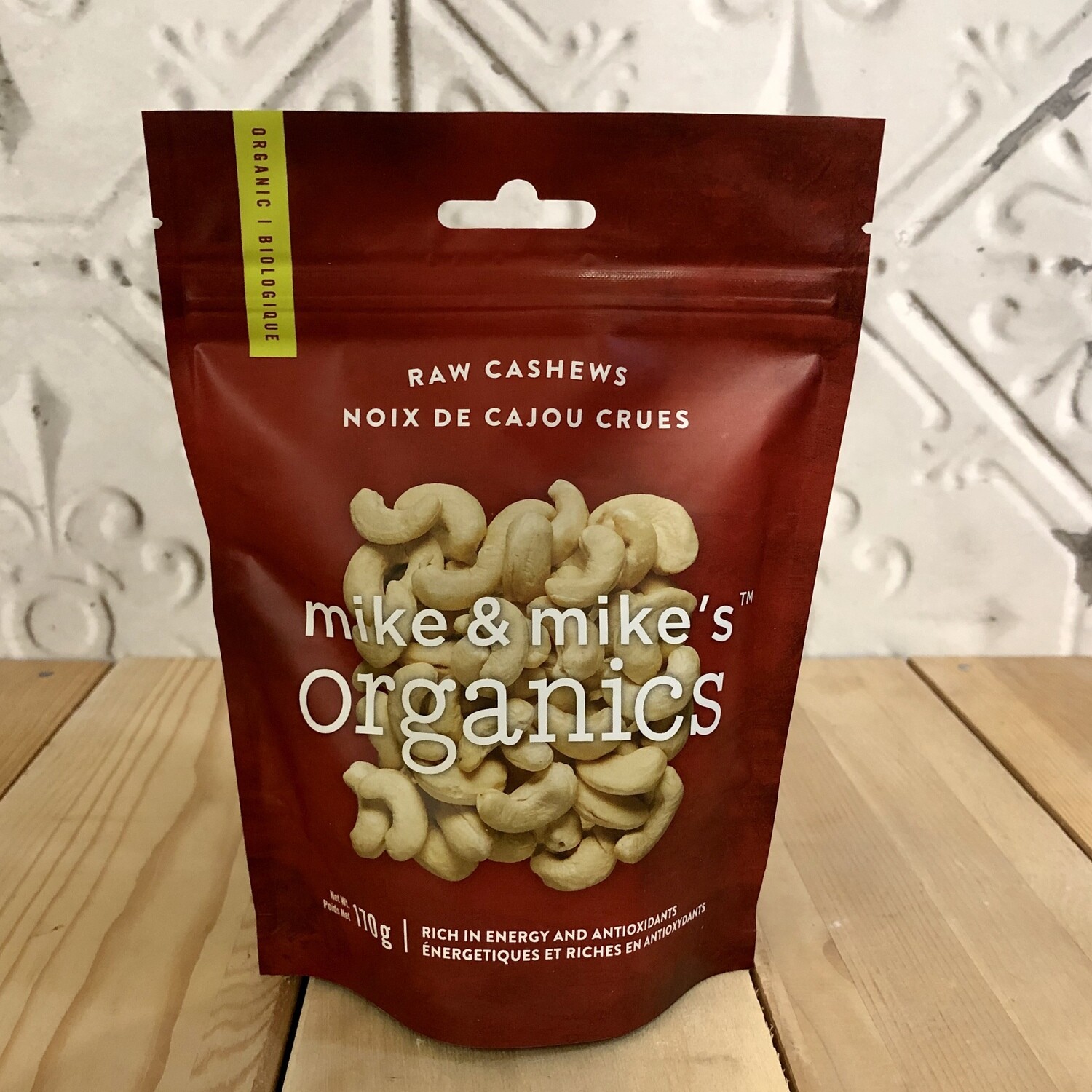 MIKE & MIKES Raw Cashews 170g ORG MIKE & MIKES Raw Cashews 170g ORG