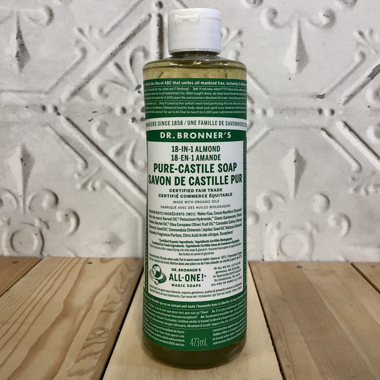 DR BRONNERS Castille 18-in-1 Almond 473ml DR BRONNERS Castille 18-in-1 Almond 473ml