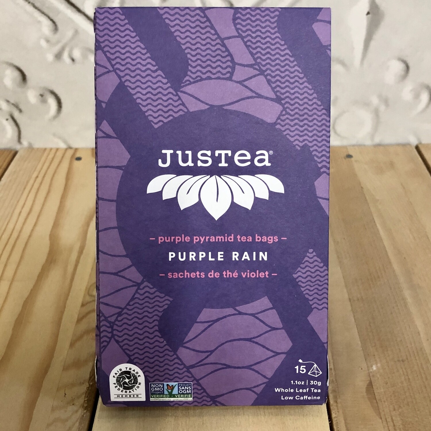 JUSTEA Tea Bags Purple Rain JUSTEA Tea Bags Purple Rain