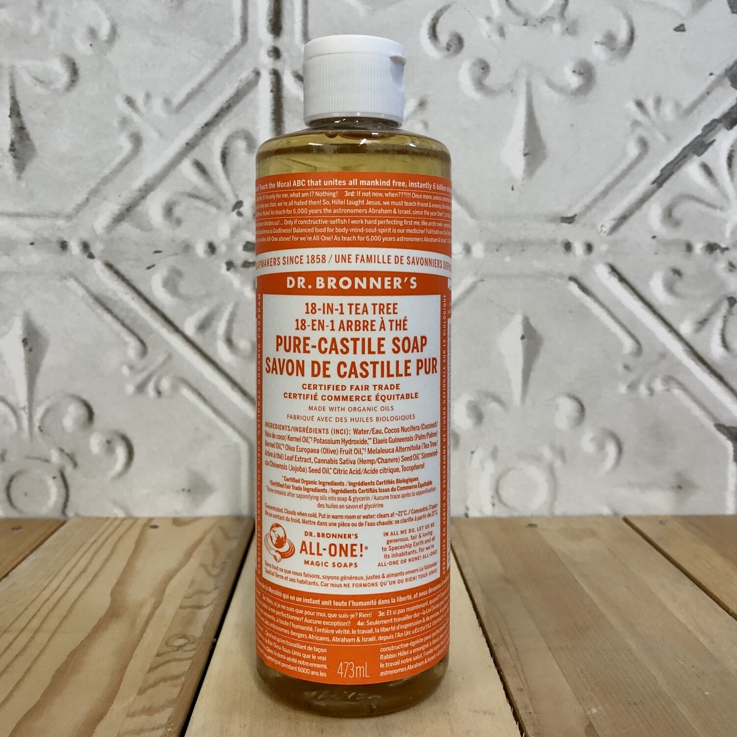 DR BRONNERS Castille 18-in-1 Tea Tree 473ml DR BRONNERS Castille 18-in-1 Tea Tree 473ml