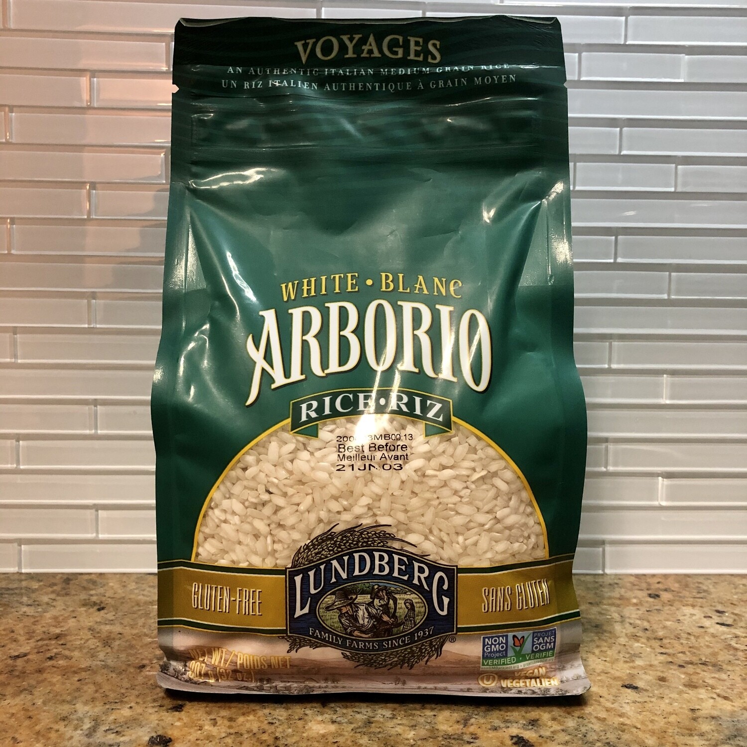 LUNDBERG Arborio Rice 907g LUNDBERG Arborio Rice 907g
