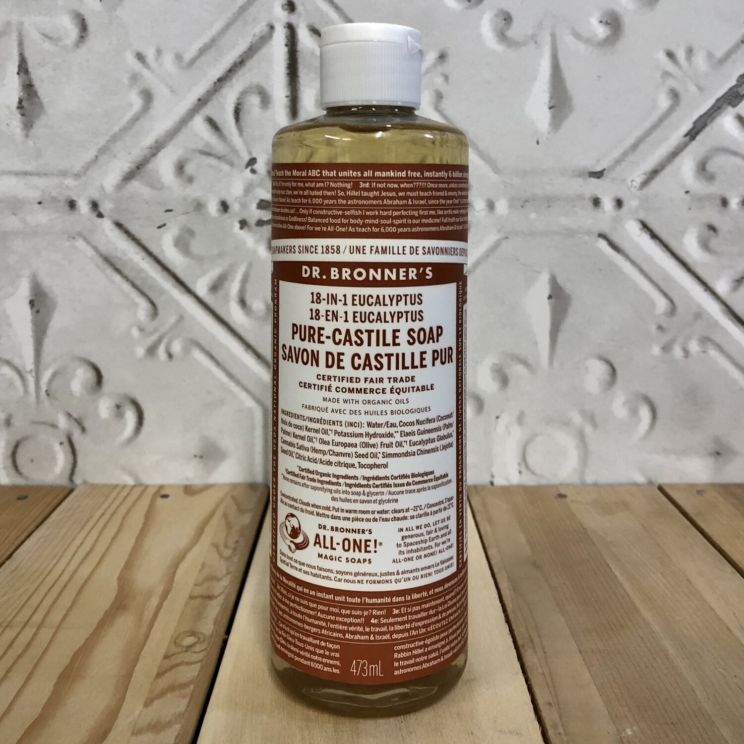 DR BRONNERS Castille 18-in-1 Eucalyptus 473ml DR BRONNERS Castille 18-in-1 Eucalyptus 473ml