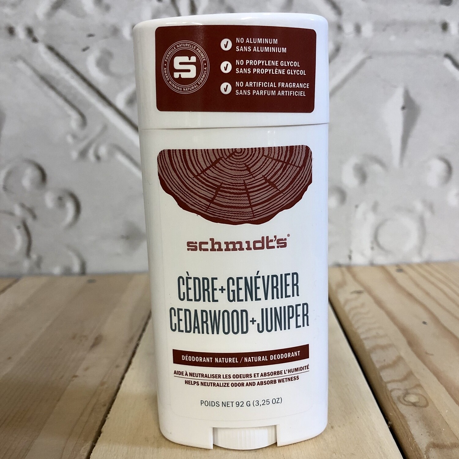 SCHMIDTS Deodorant Cedar & Juniper SCHMIDTS Deodorant Cedar & Juniper