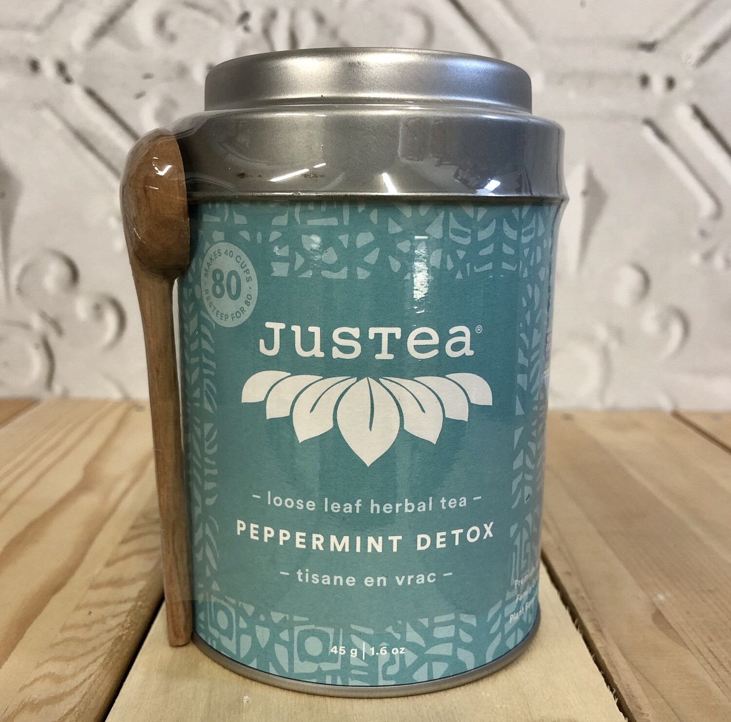 JUSTEA Peppermint Loose Leaf 45g JUSTEA Peppermint Loose Leaf 45g