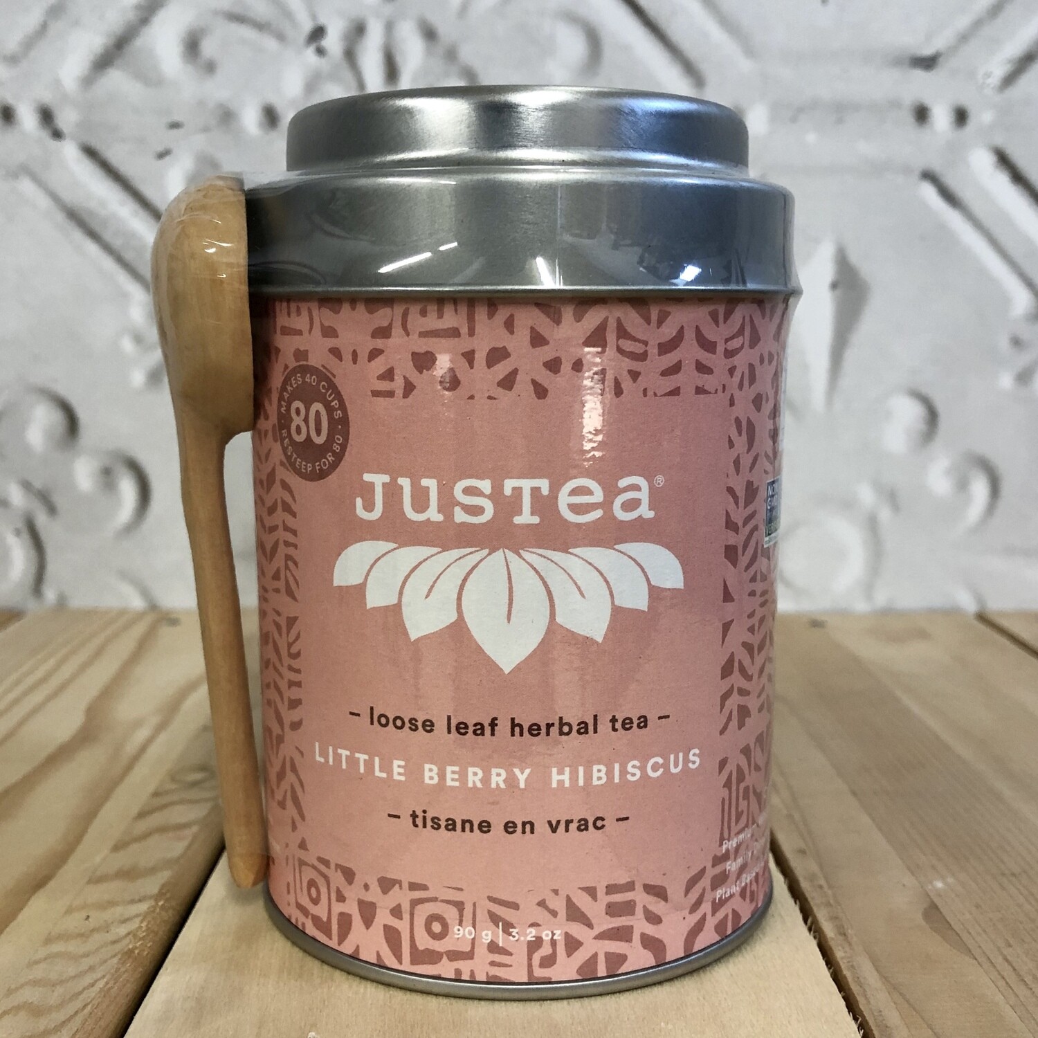 JUSTEA Berry Hibiscus - Tin JUSTEA Berry Hibiscus - Tin