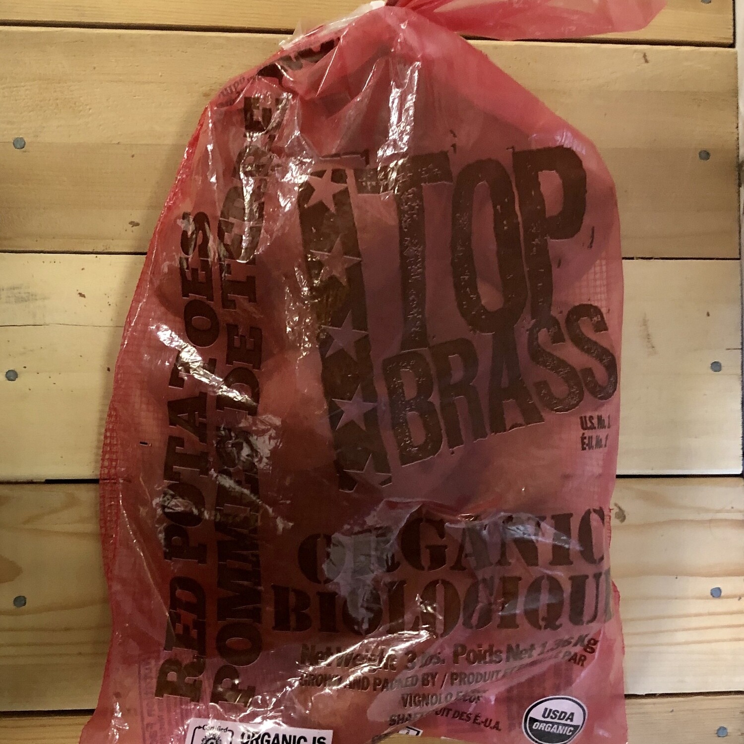 POTATOES - RED ORG 3# POTATOES - RED ORG 3#