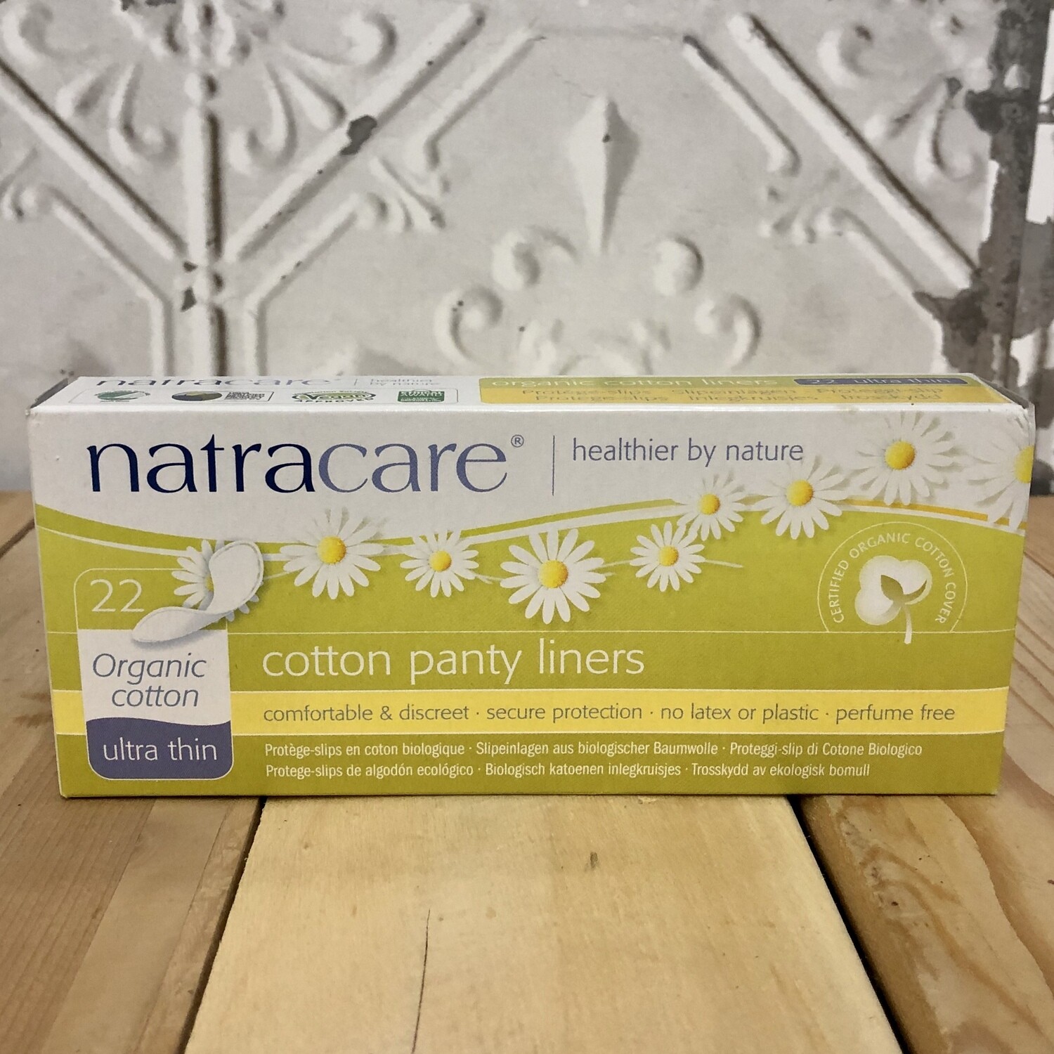 NATRACARE Cotton Panty Liners 22ct NATRACARE Cotton Panty Liners 22ct