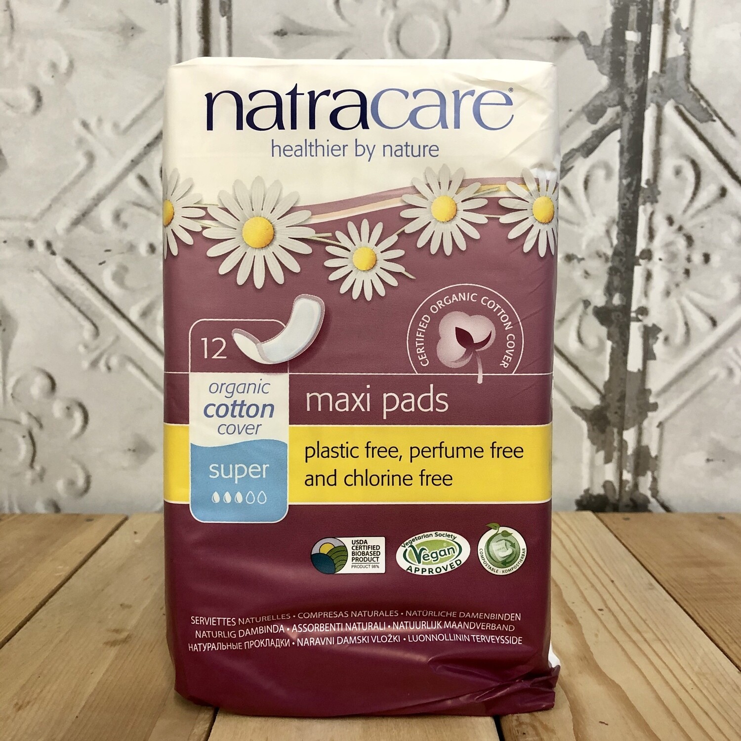 NATRACARE Maxi Pads 12ct NATRACARE Maxi Pads 12ct