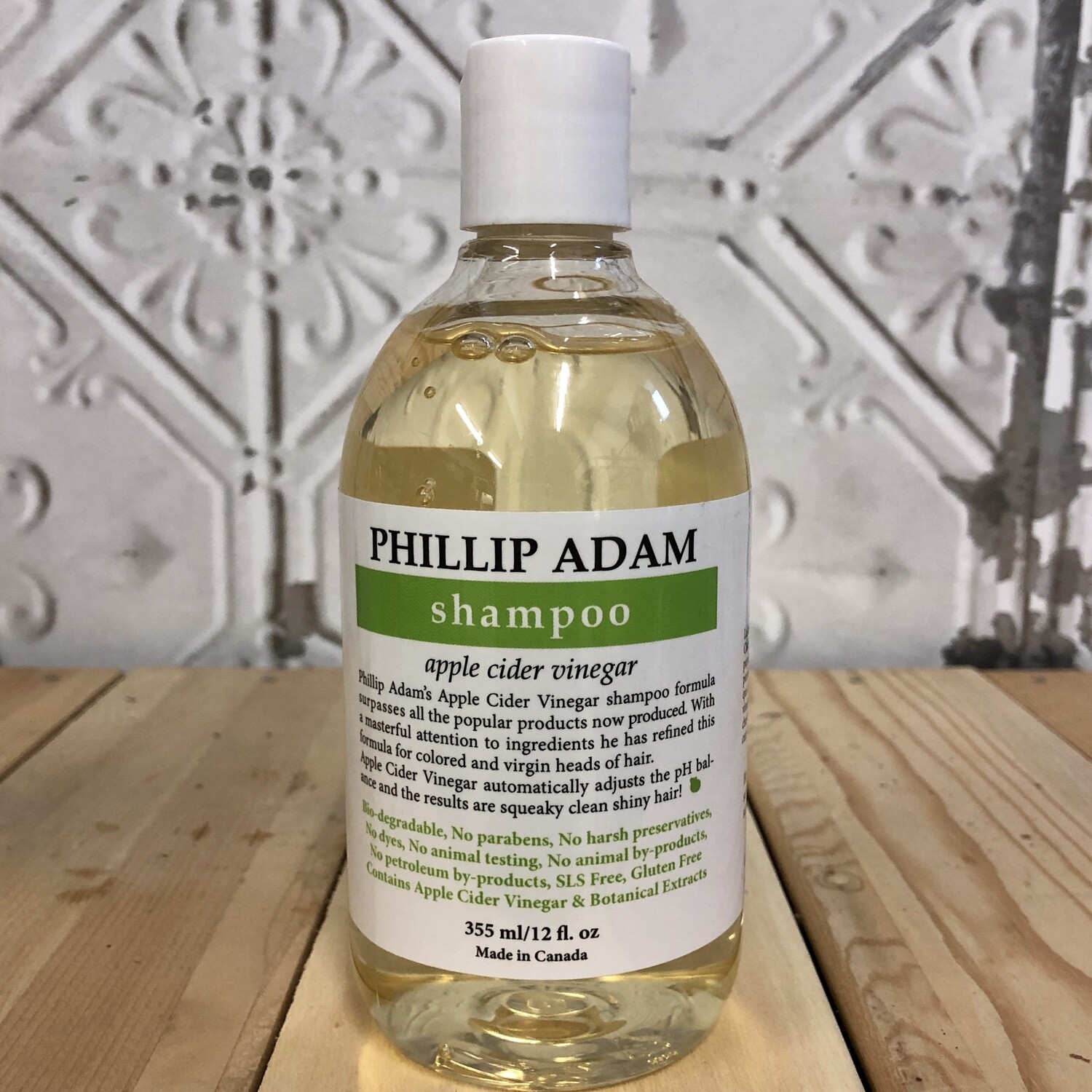 PHILLIP ADAM Apple Cider Vinegar Shampoo 355ml PHILLIP ADAM Apple Cider Vinegar Shampoo 355ml