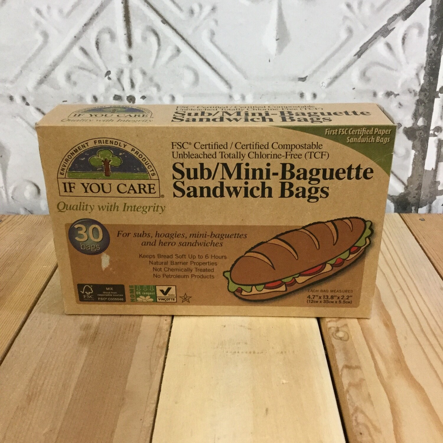 IF YOU CARE Sandwich Bags 30ct IF YOU CARE Sandwich Bags 30ct
