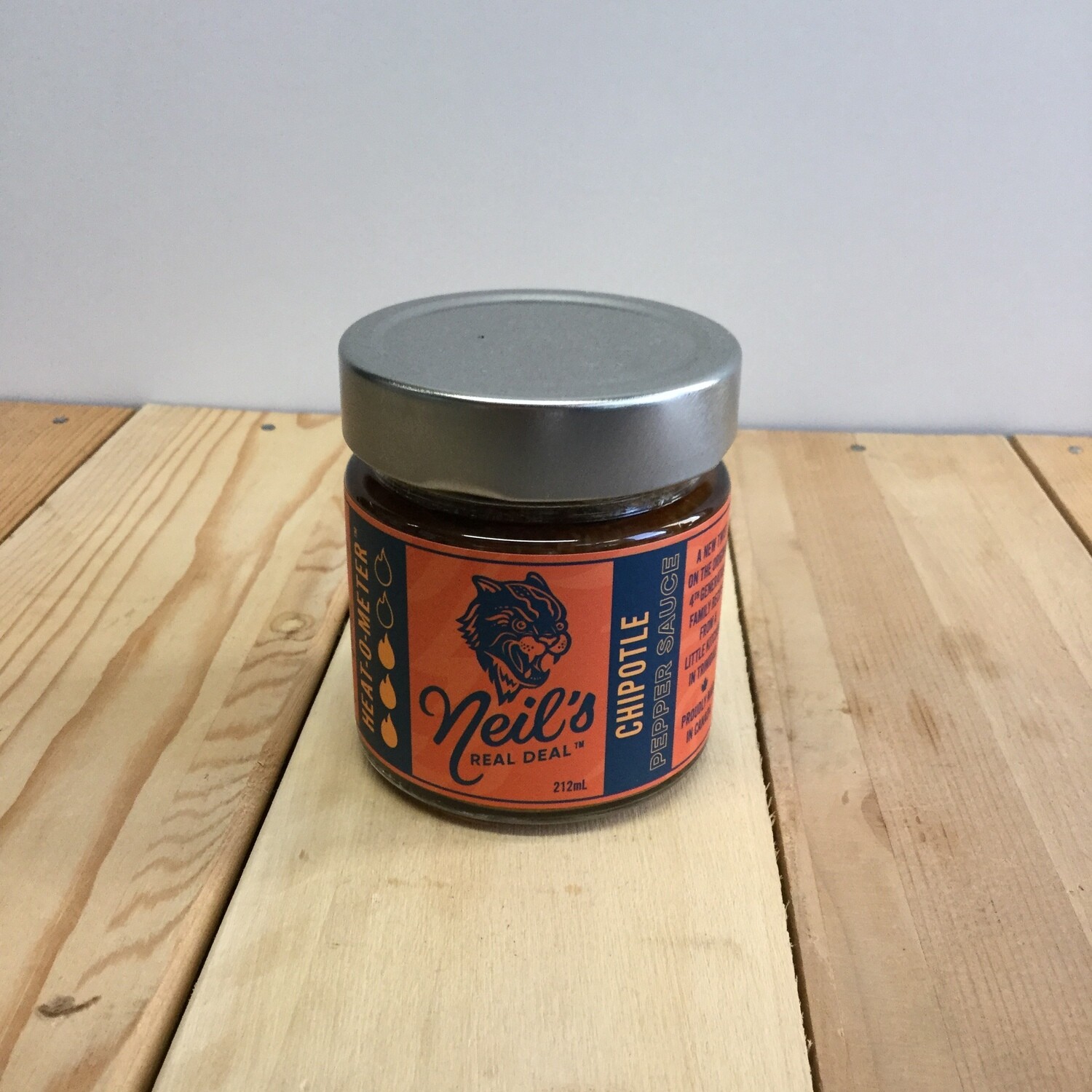 NEIL'S REAL DEAL Pepper Sauce - Chipotle 212mL NEIL'S REAL DEAL Pepper Sauce - Chipotle 212mL