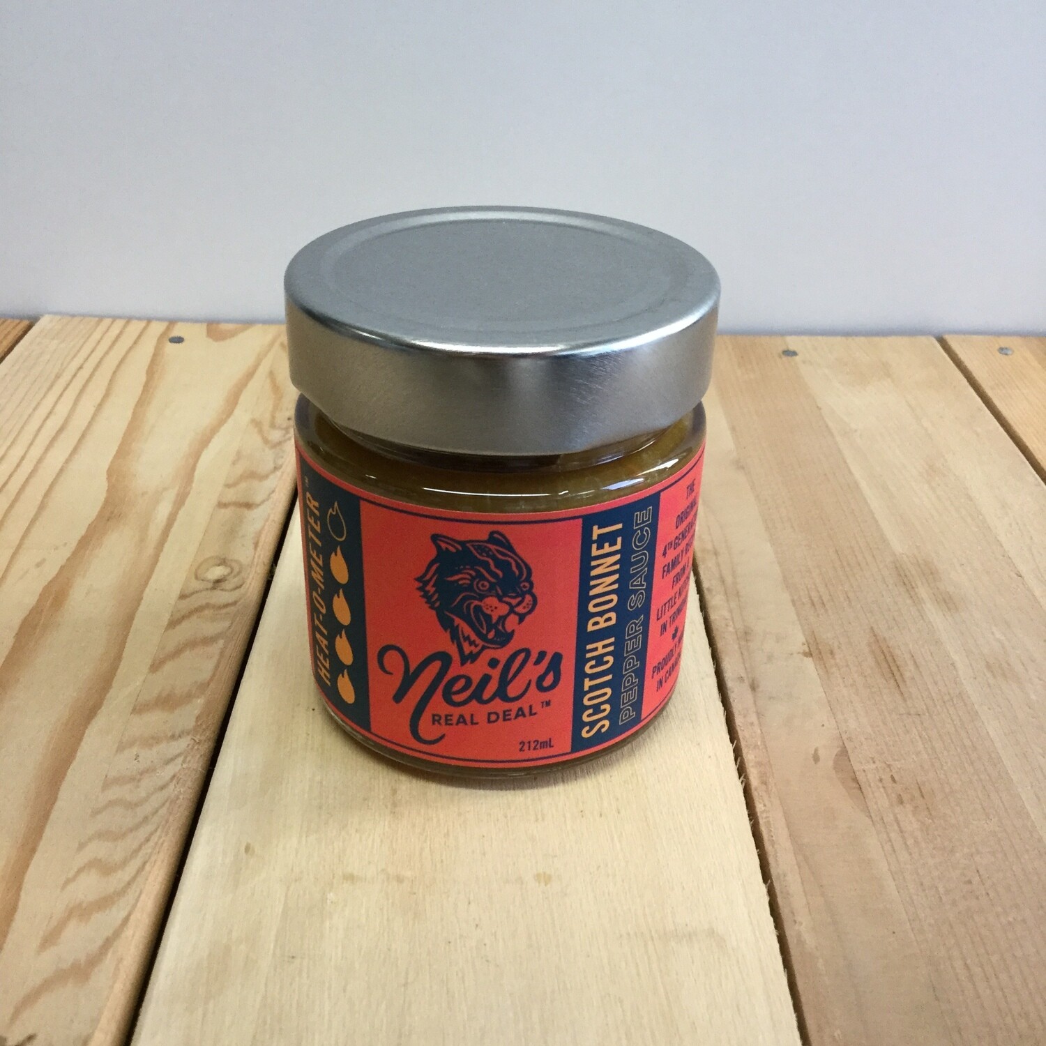 NEIL'S REAL DEAL Pepper Sauce - Scotch Bonnet 212mL NEIL'S REAL DEAL Pepper Sauce - Scotch Bonnet 212mL