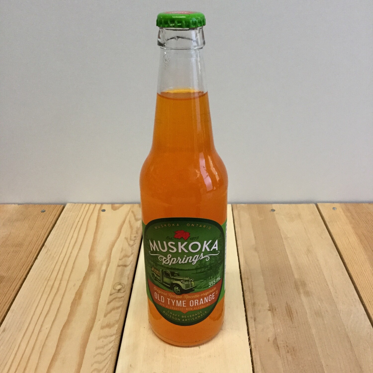 MUSKOKA SPRINGS Old Tyme Orange 355mL MUSKOKA SPRINGS Old Tyme Orange 355mL