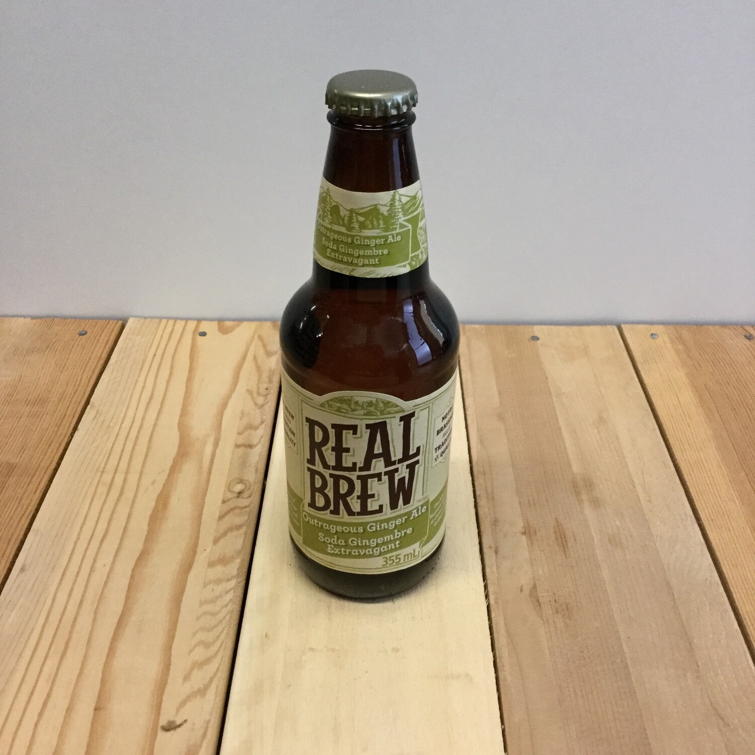 REAL BREW Ginger Ale 355ml REAL BREW Ginger Ale 355ml
