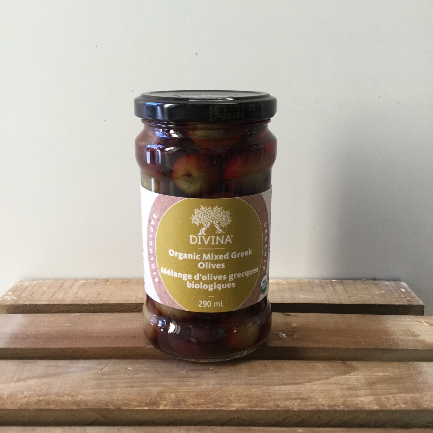 DIVINA Mixed Greek Olives 290g DIVINA Mixed Greek Olives 290g