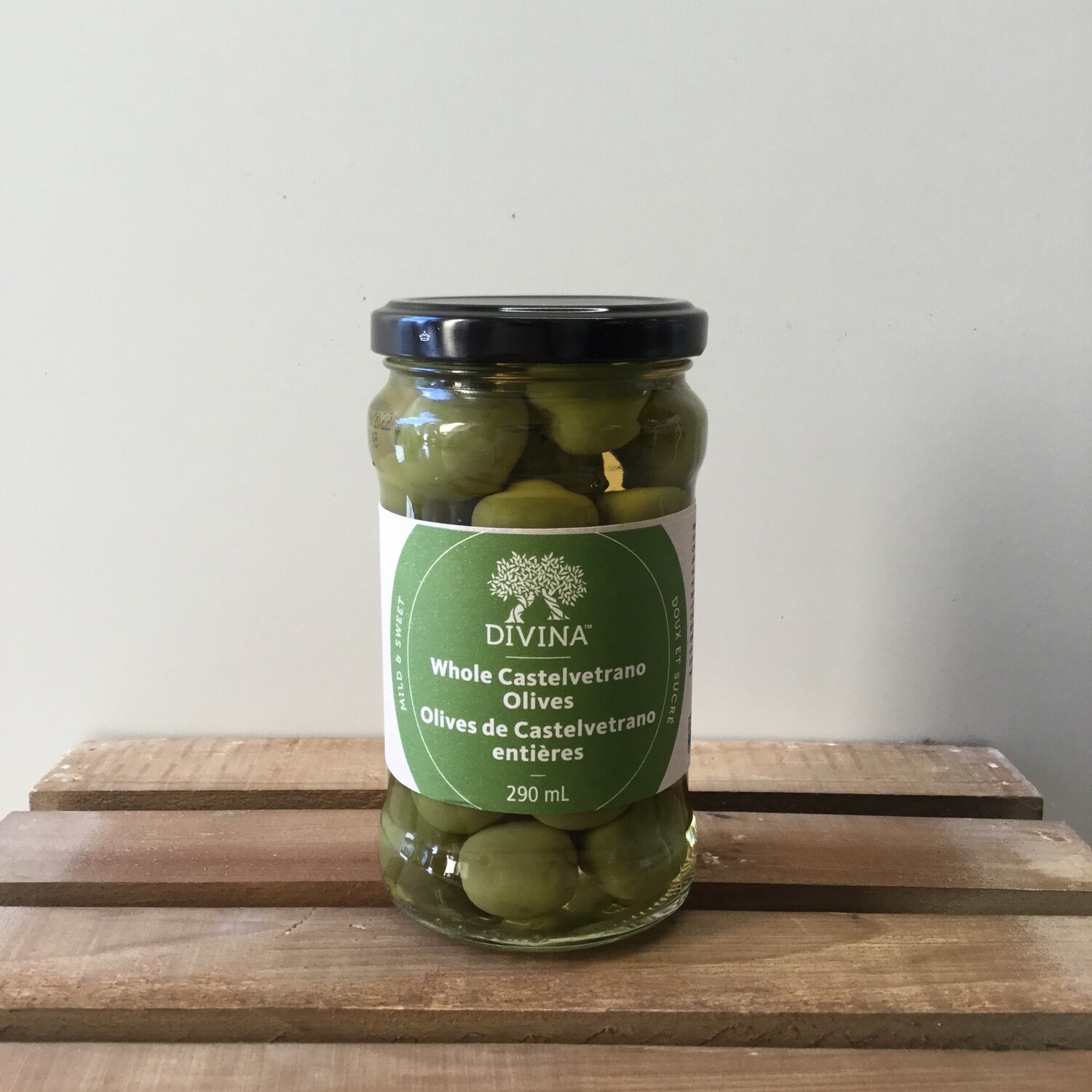 DIVINA Whole Castelvetrano 290mL DIVINA Whole Castelvetrano 290mL