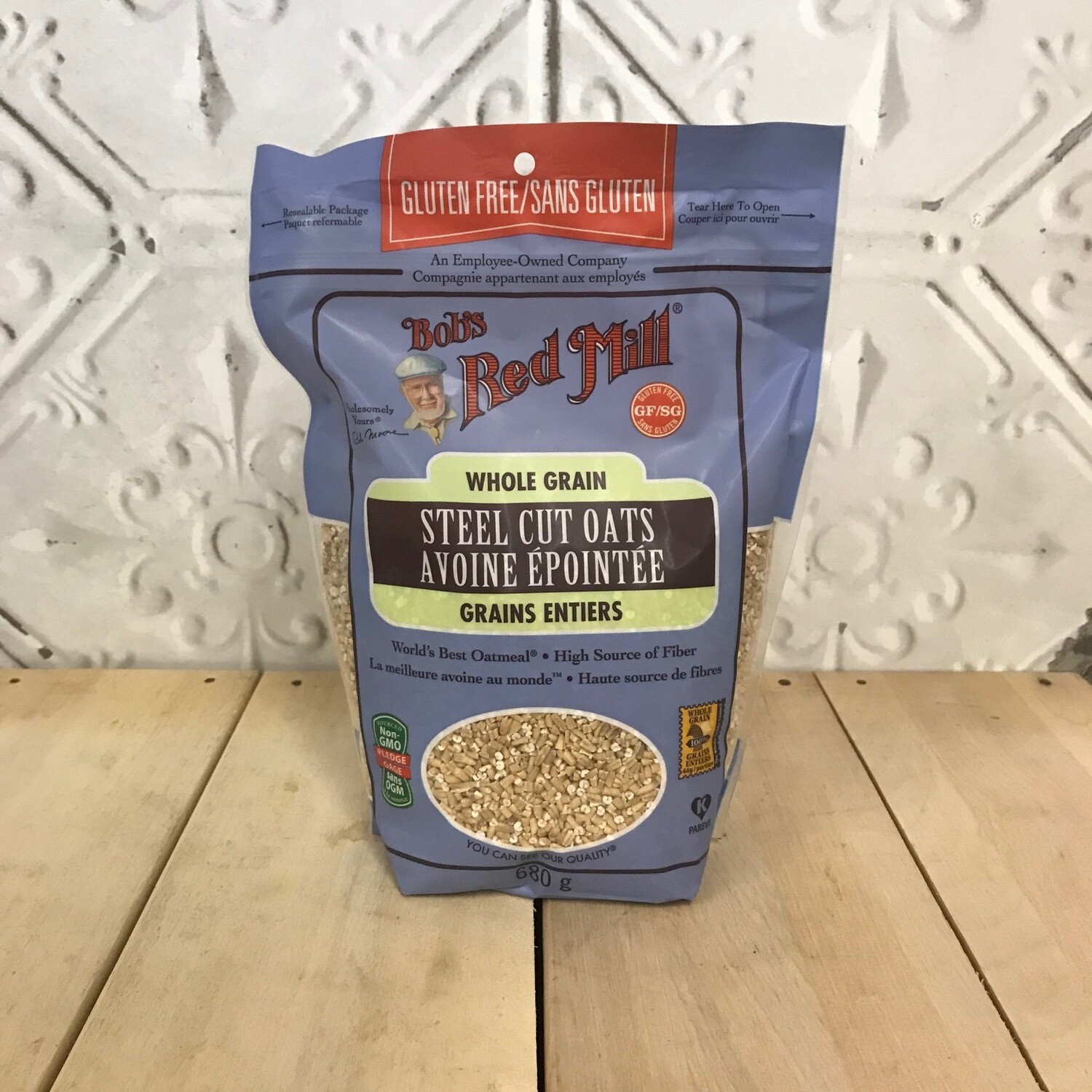 BOBS RED MILL Steel Cut Oats GF 680g BOBS RED MILL Steel Cut Oats GF 680g