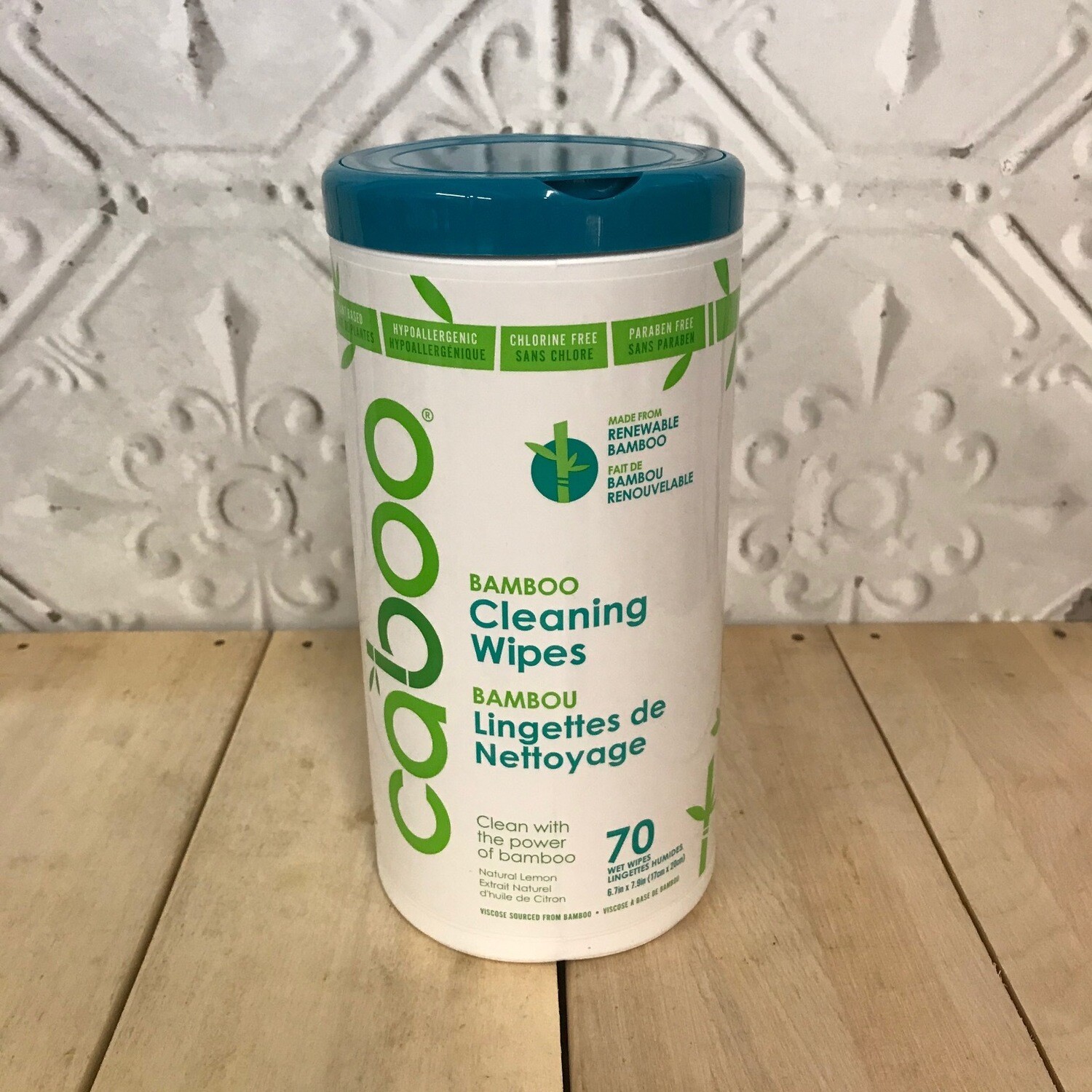 CABOO Wipes Canister 70ct CABOO Wipes Canister 70ct