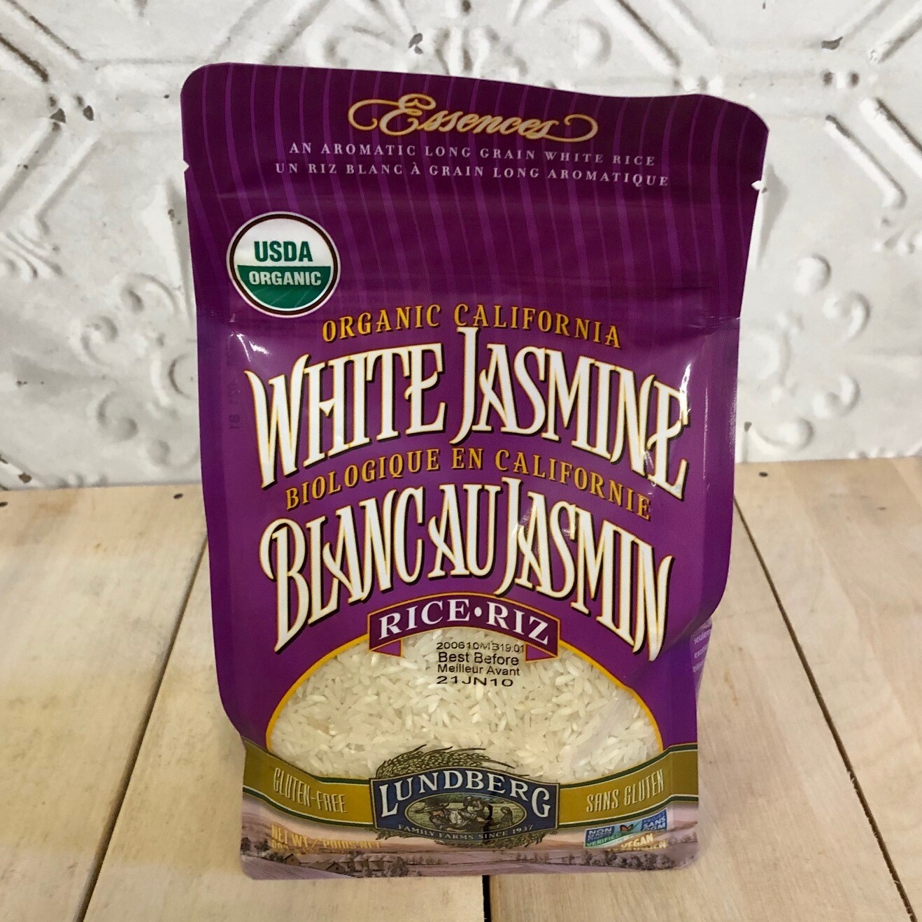 LUNDBERG Rice White Jasmine 907g LUNDBERG Rice White Jasmine 907g