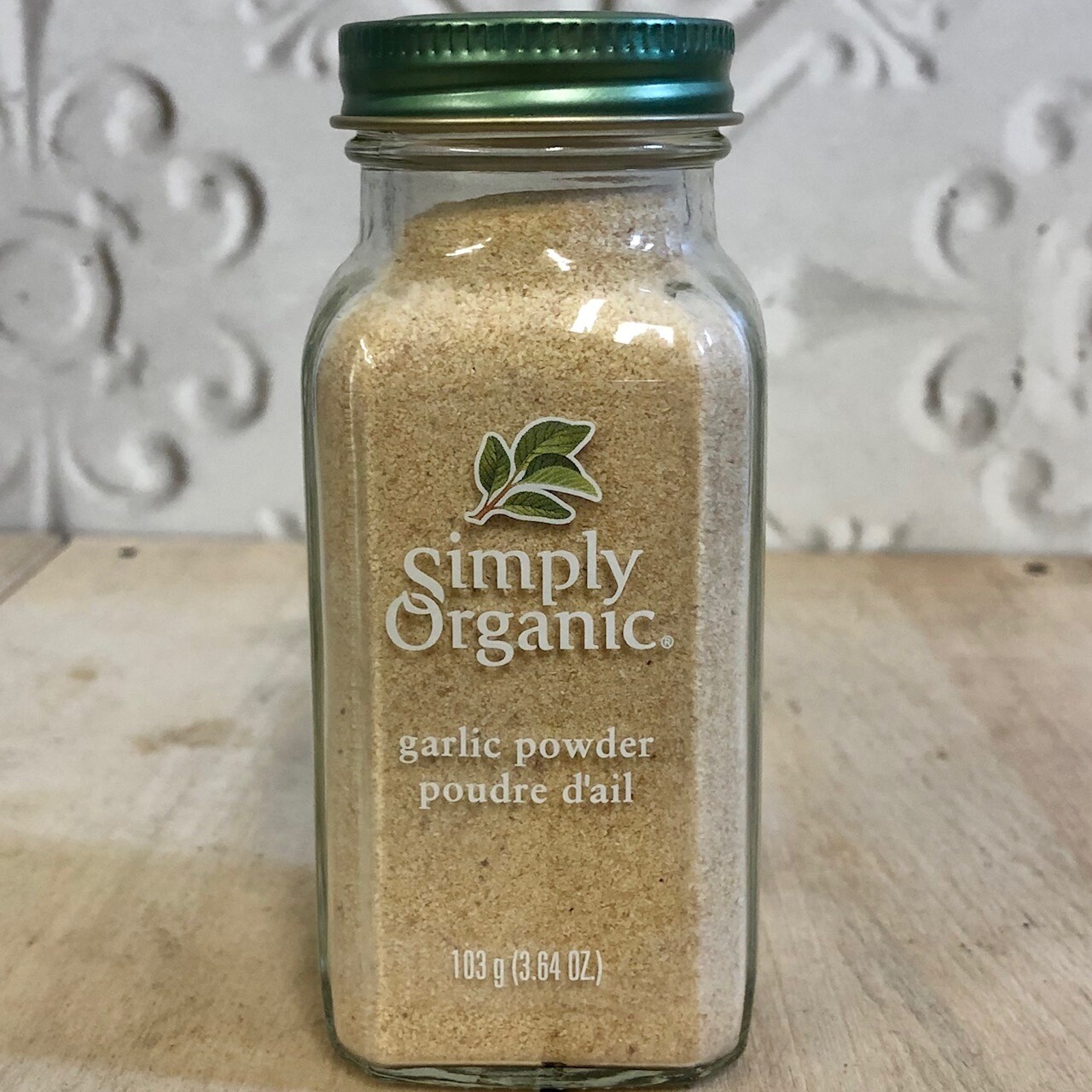 SIMPLY ORGANIC Garlic Powder 103g SIMPLY ORGANIC Garlic Powder 103g