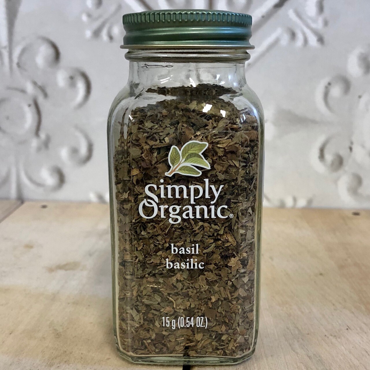 SIMPLY ORGANIC Basil 15g SIMPLY ORGANIC Basil 15g