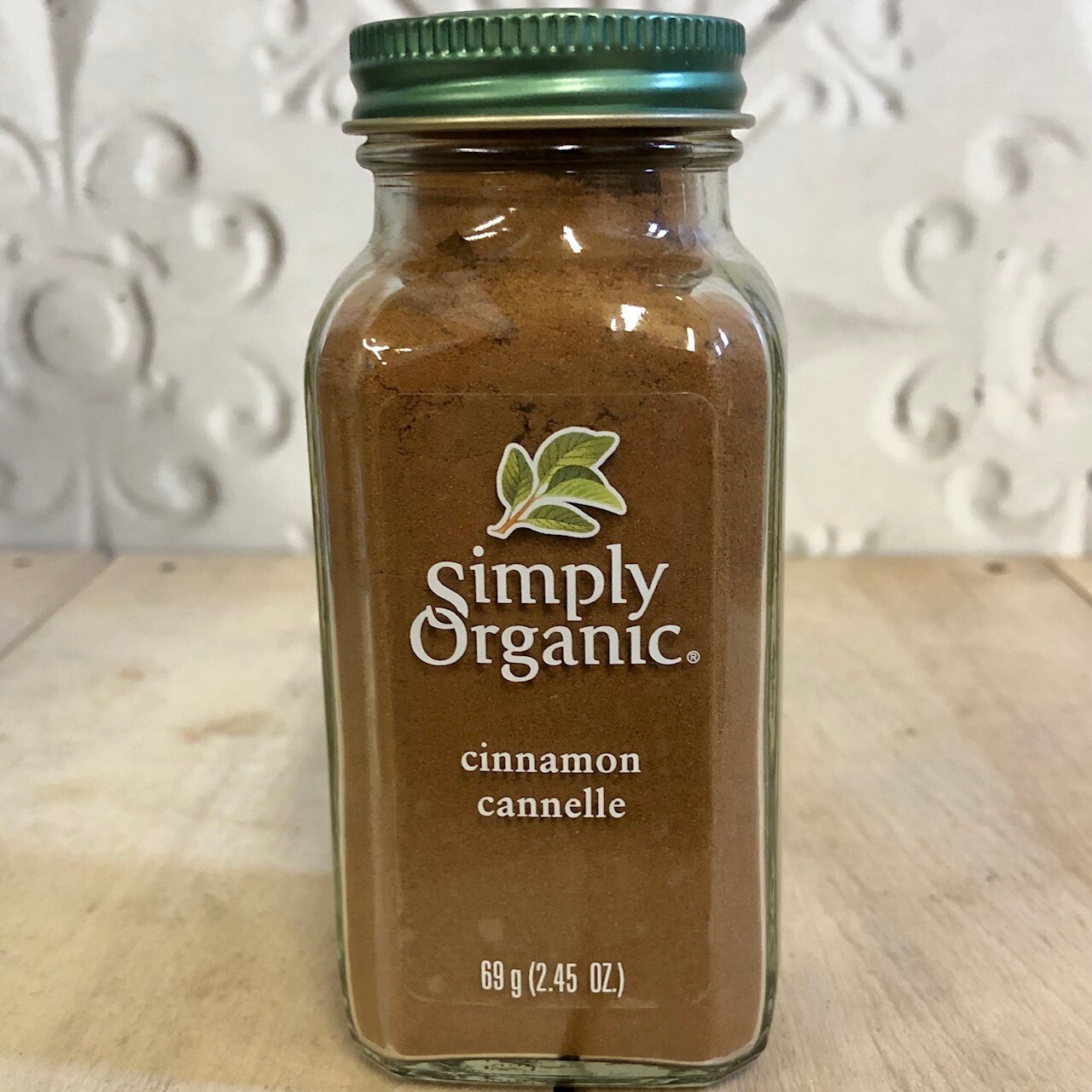 SIMPLY ORGANIC Cinnamon 69g SIMPLY ORGANIC Cinnamon 69g